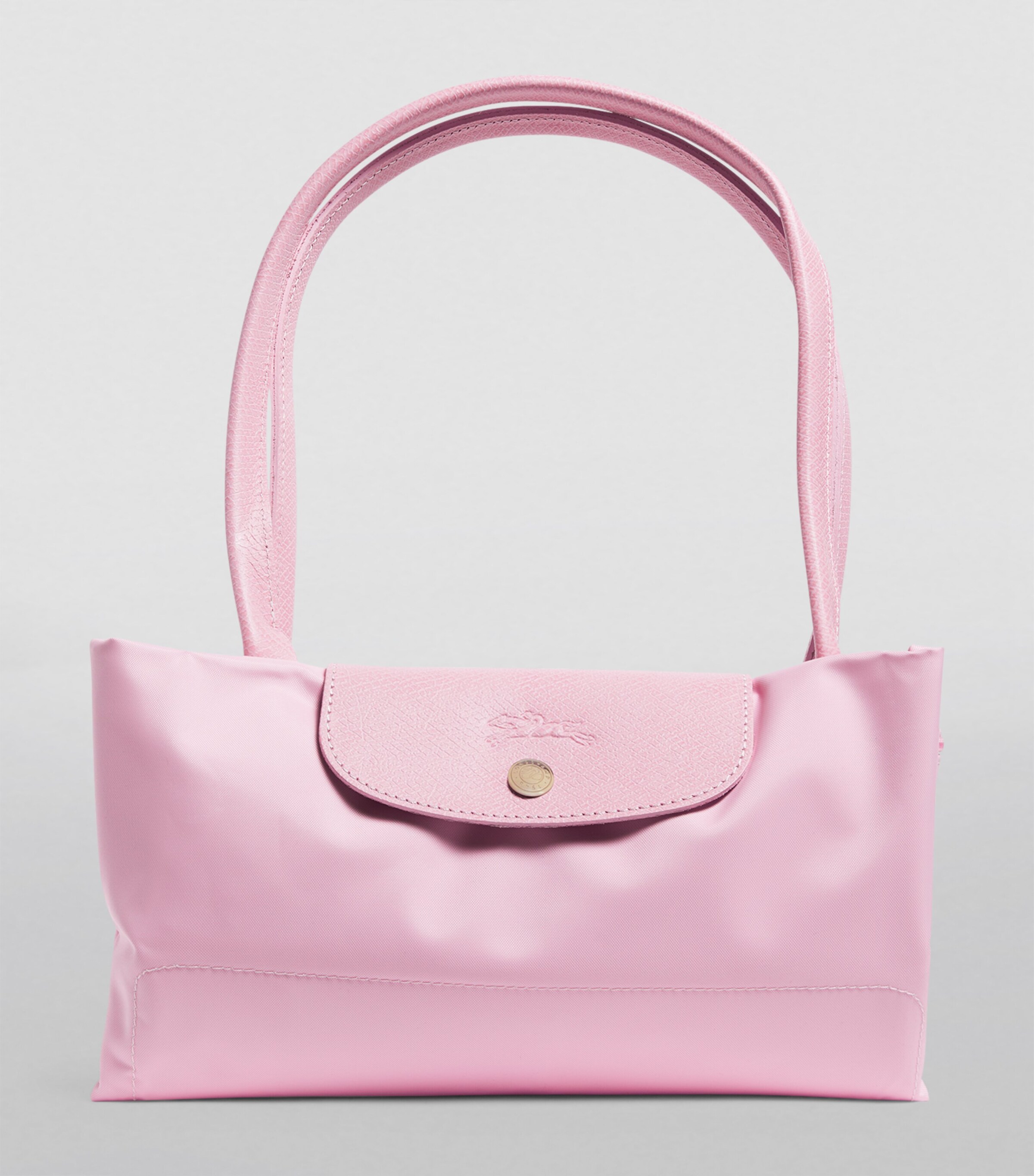 Large Le Pliage Green Tote Bag P75 PINK Image 3