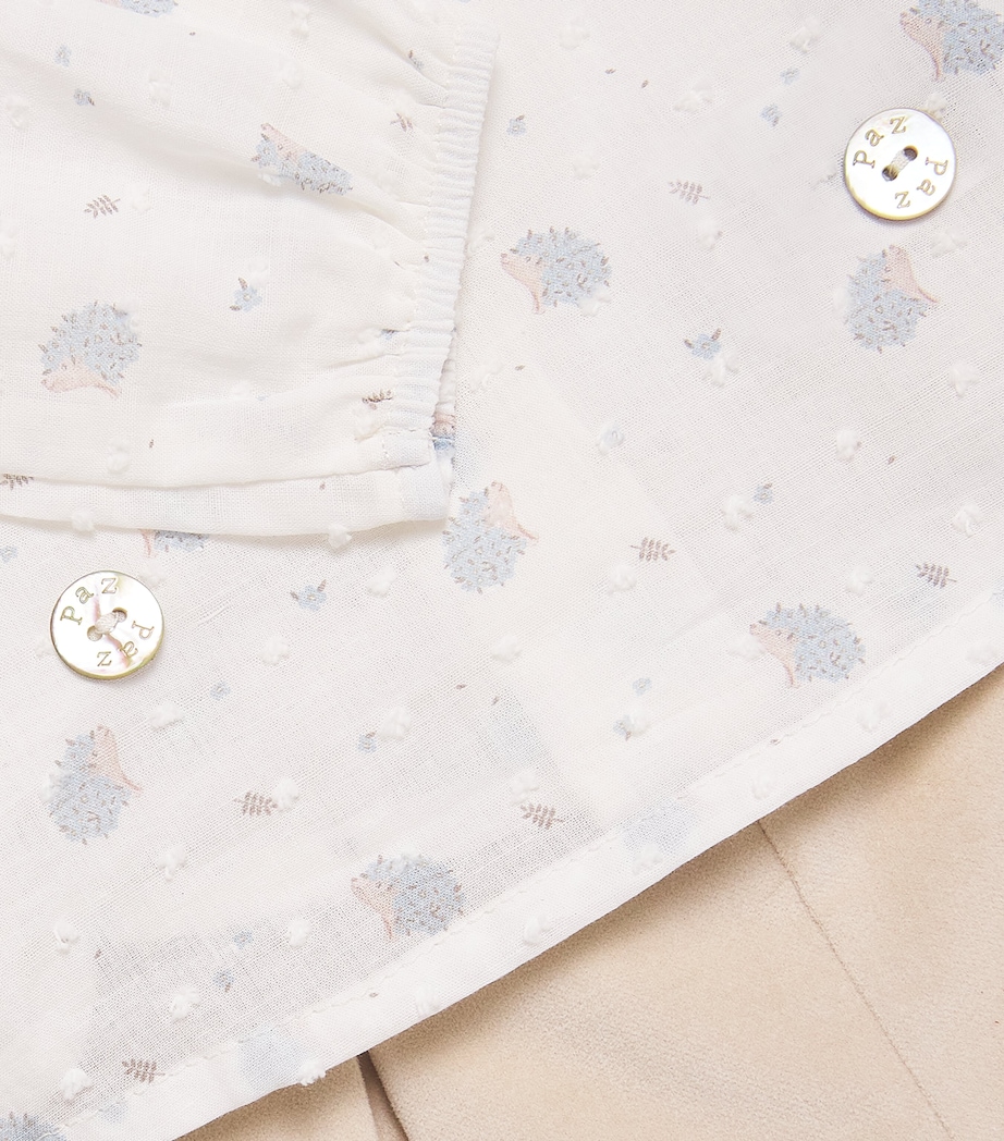 Stretch-Cotton Top and Shorts Set (1-24 Months) 80 T2012 Image 4