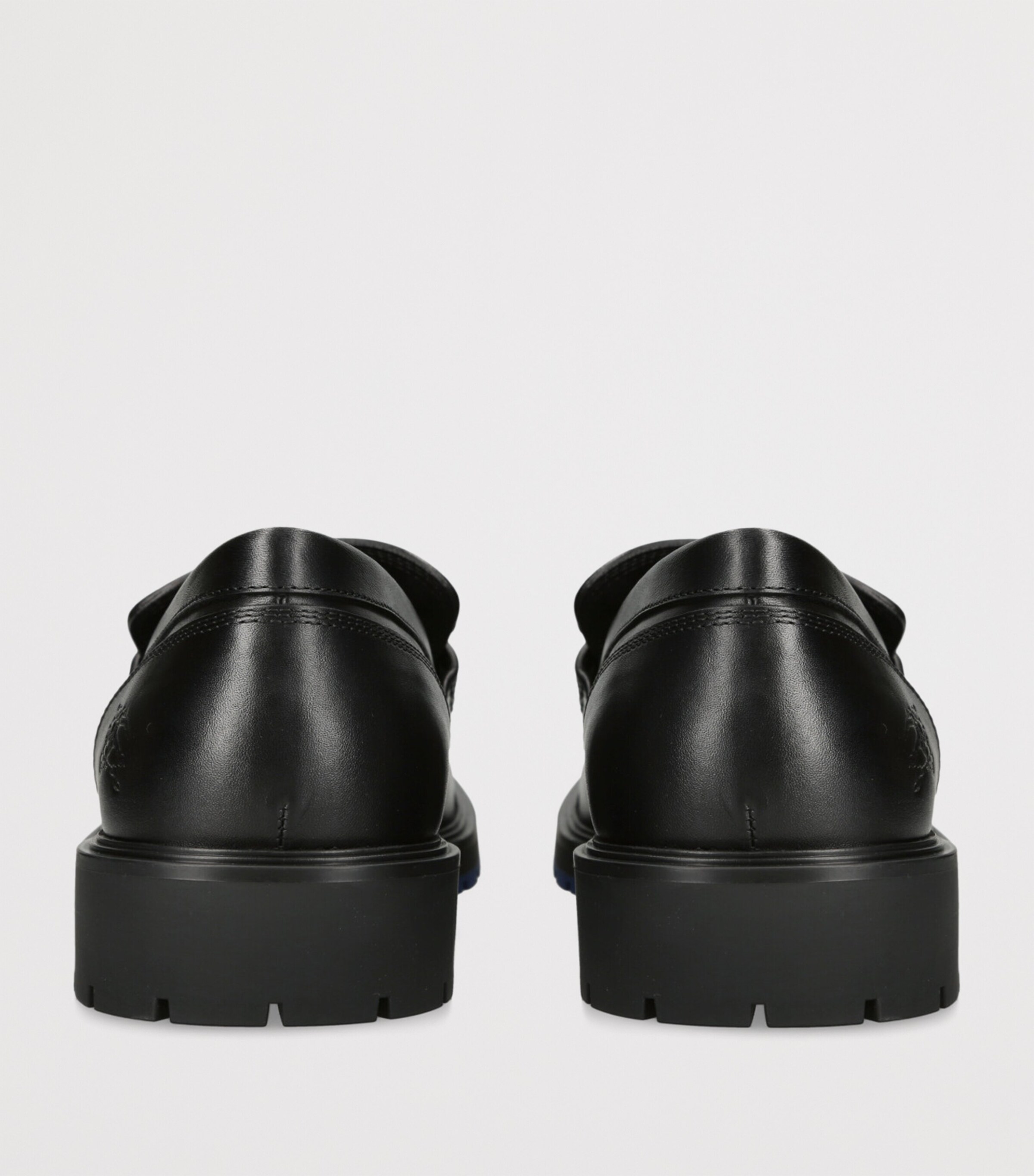 Burberry Leather Rogue Loafers Black Image 2