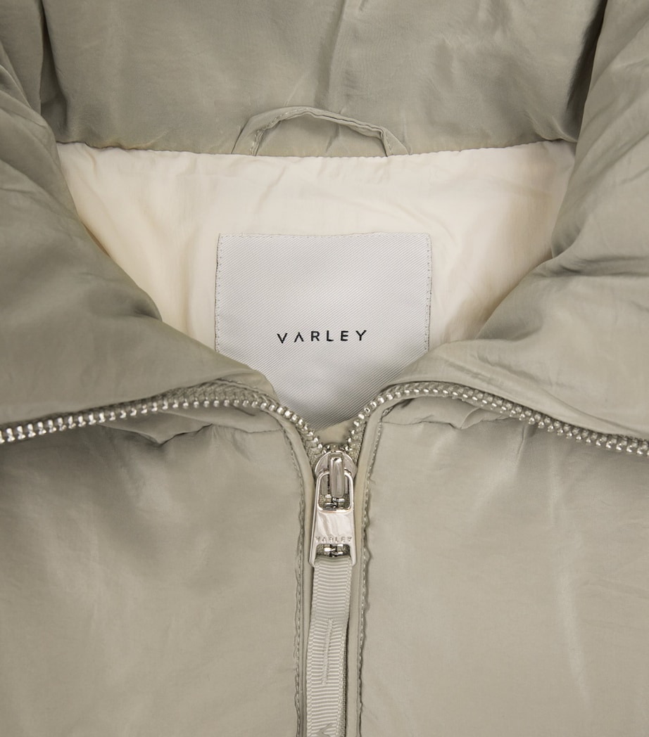 Down Valencia Puffer Jacket AGATE GREY Image 5