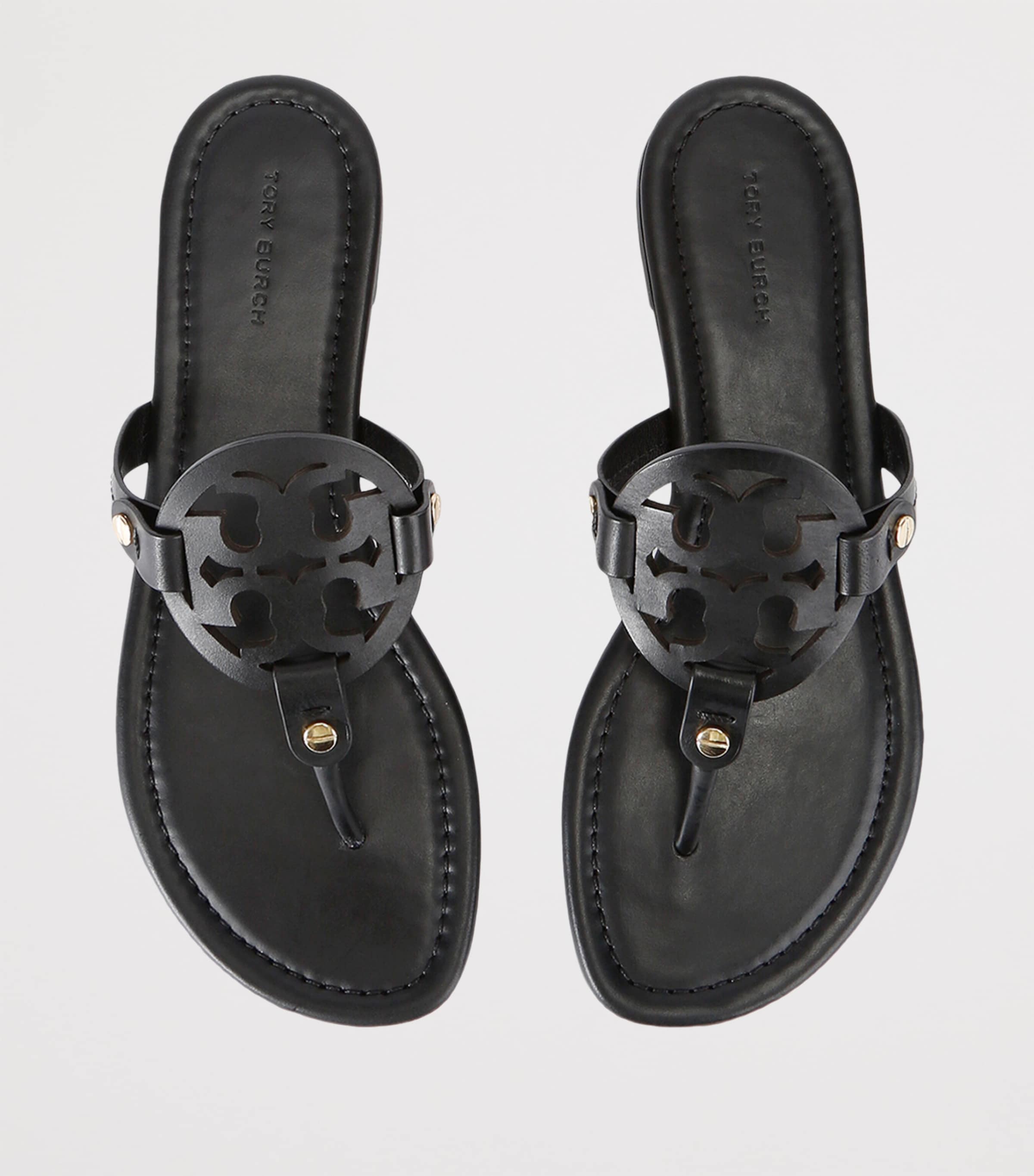 Tory Burch Miller Logo Sandals | Harrods US