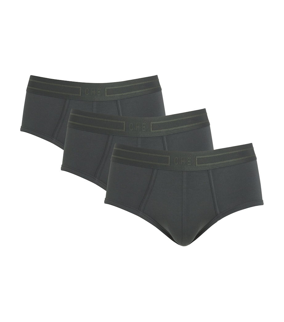 Modal-Blend Briefs (Pack of 3) PINE GREEN Image 1