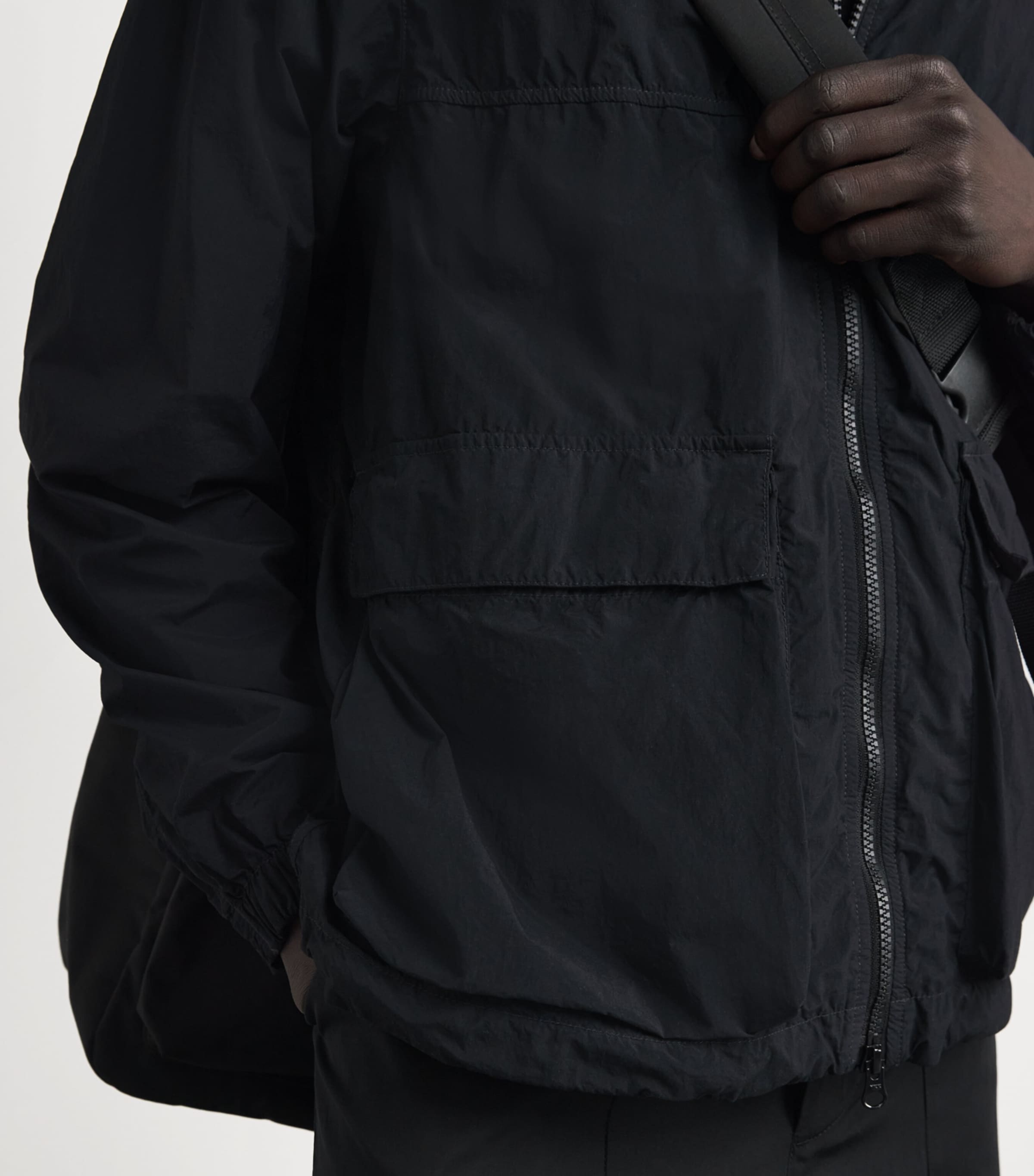 Stone Island Mens Short Hooded Parka Image 3