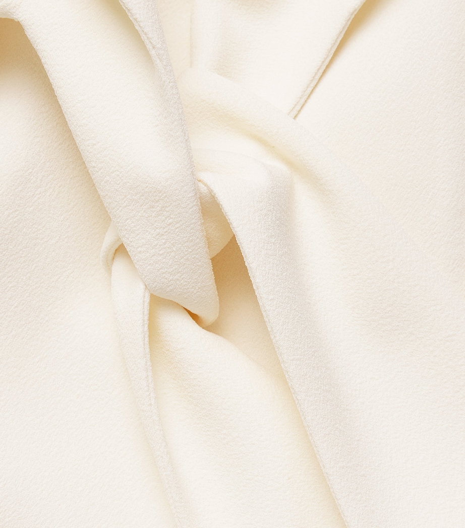 CAMILLA AND MARC Womens Draped Darien Blazer Mcrm Cream Image 6