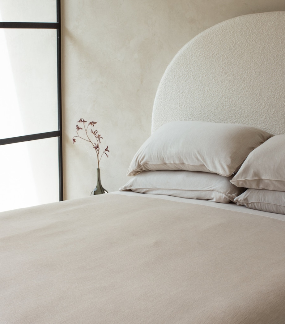 Merino Jersey King Duvet Cover (230cm x 220cm) TROPICAL SAND Image 3