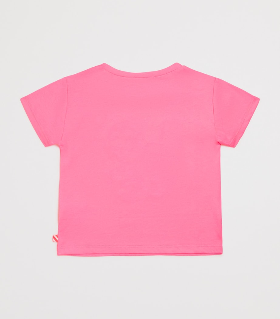 Embellished Graphic T-Shirt (2-12 Years) 499FUSCHIA Image 2