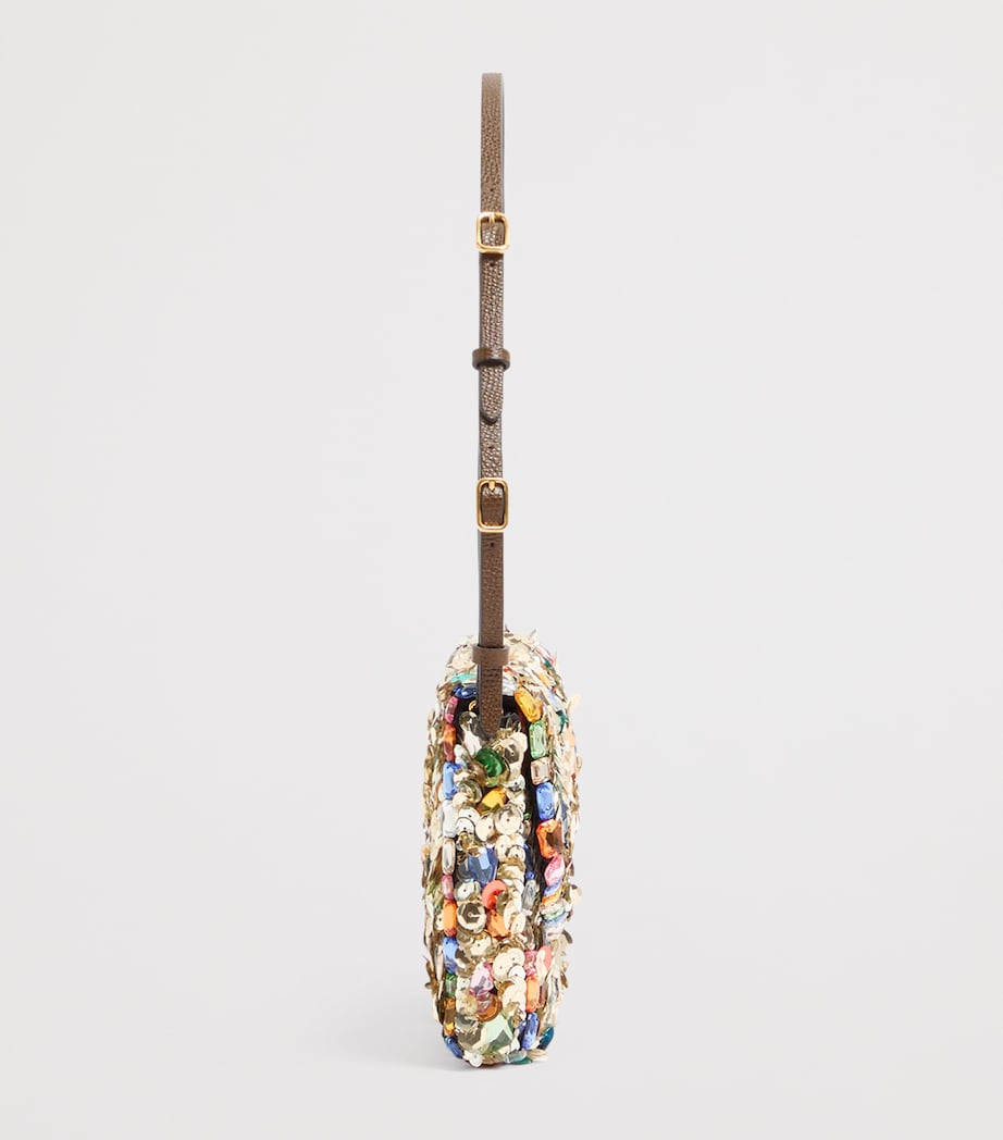 Small Embellished DeVain Shoulder Bag R9H Image 3