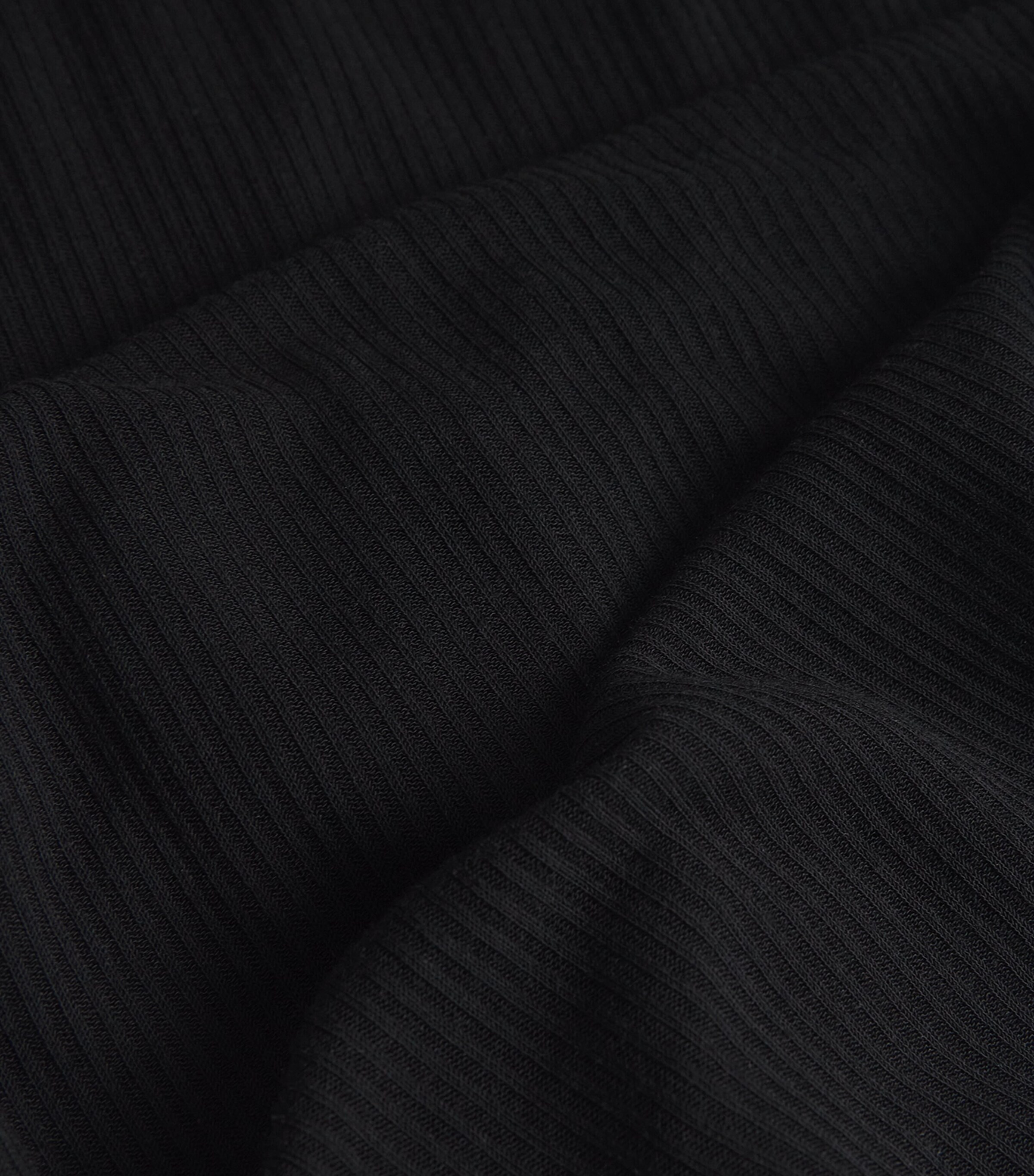 Ribbed Tank Top 09/BLACK Image 5