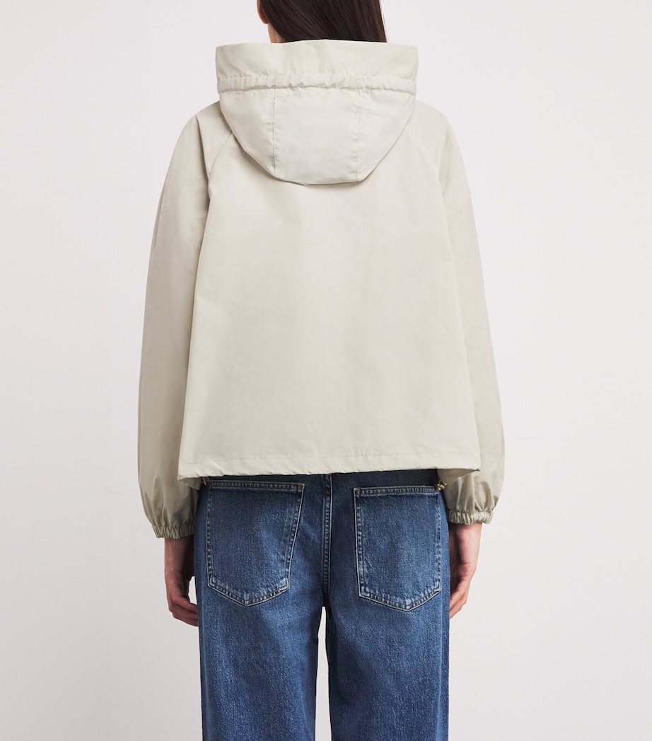 Mae Showerproof Jacket STONE/ANCIENT TARTAN Image 4