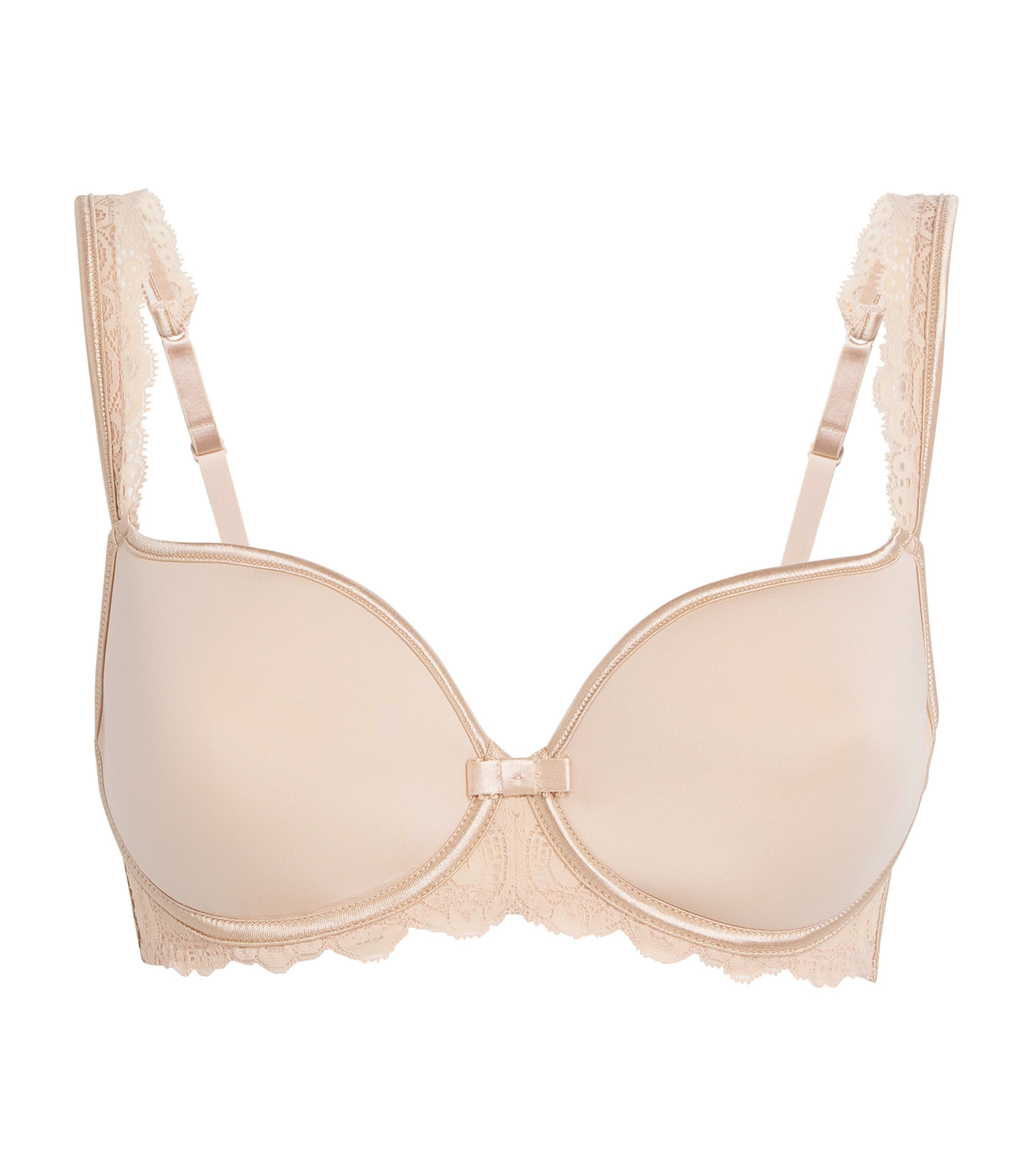 Maison Lejaby Womens Gaby T-Shirt Bra Smoky Pink Image 1