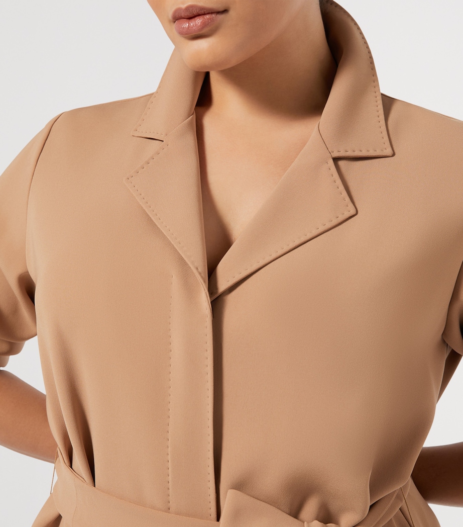 Cady Pomezia Midi Dress CAMEL Image 4