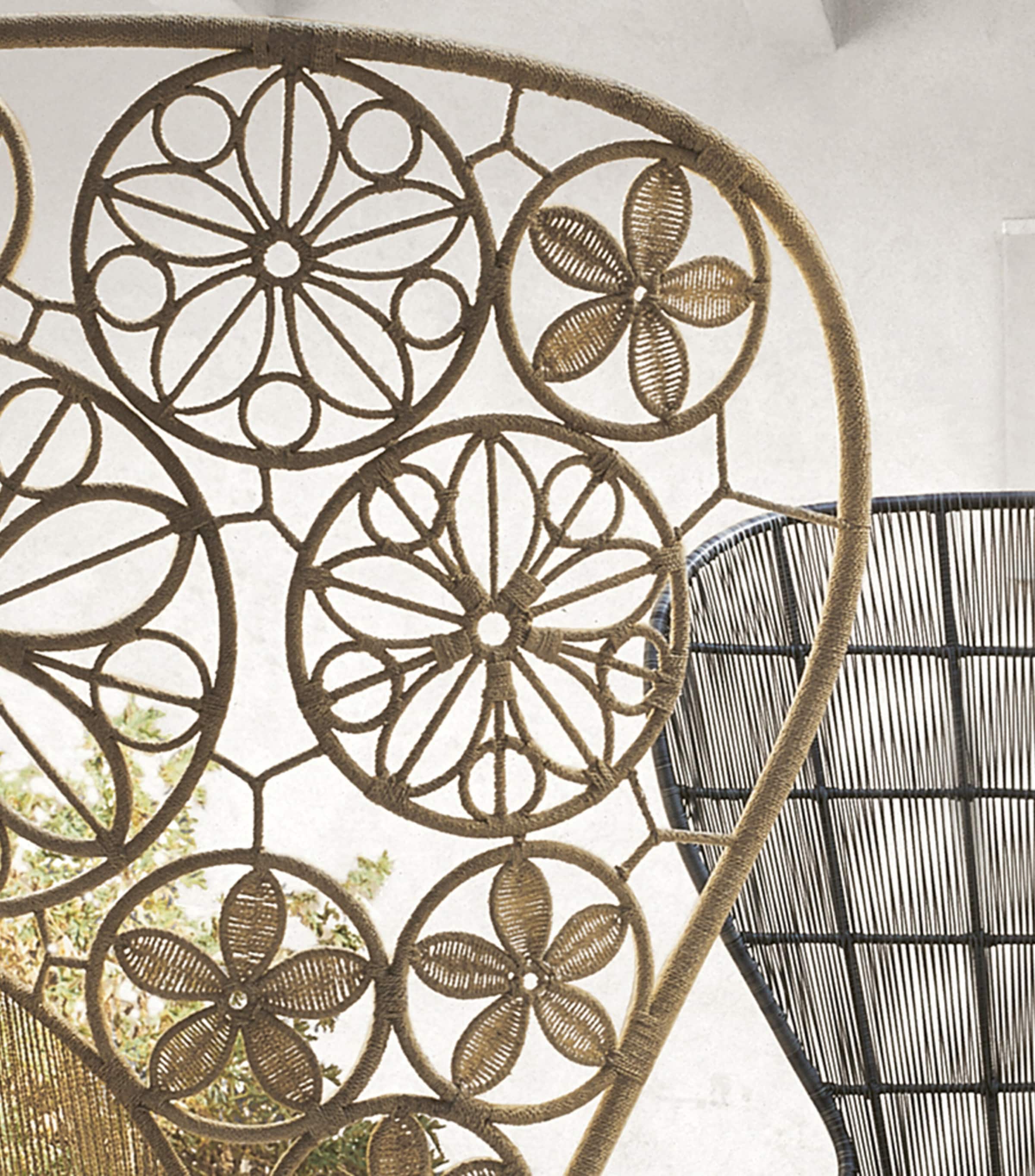 Crinoline Outdoor Armchair BROWN Image 3