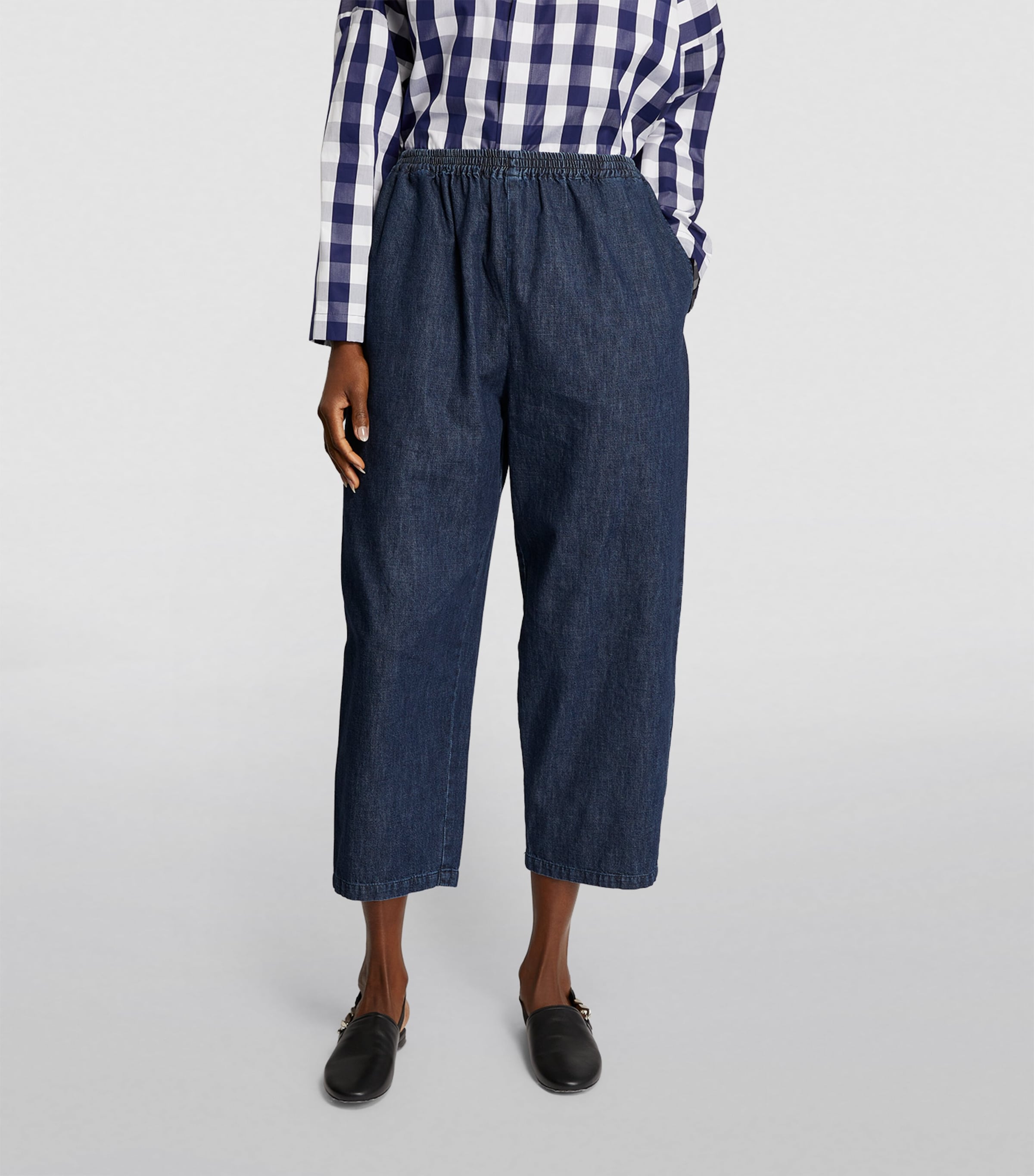 Cotton Japanese Trousers JEANDARK Image 3