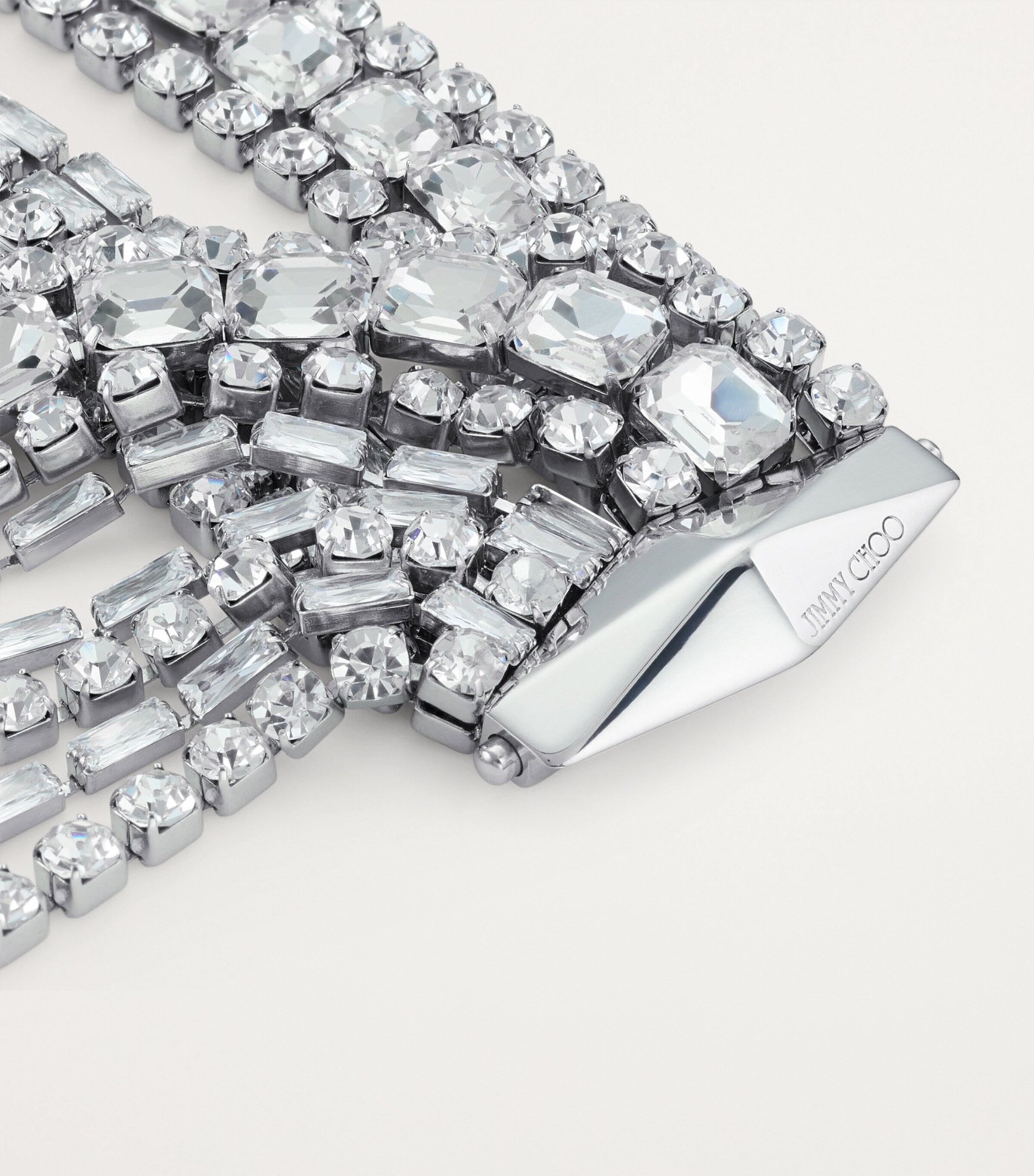 Crystal-Embellished Zandra Bracelet SILVER/CRYSTAL Image 4