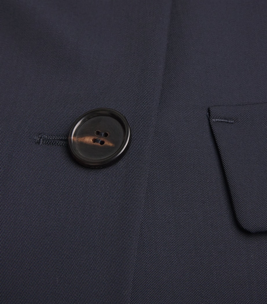 Wool Double-Breasted Blazer MIDNIGHTBLUE Image 5