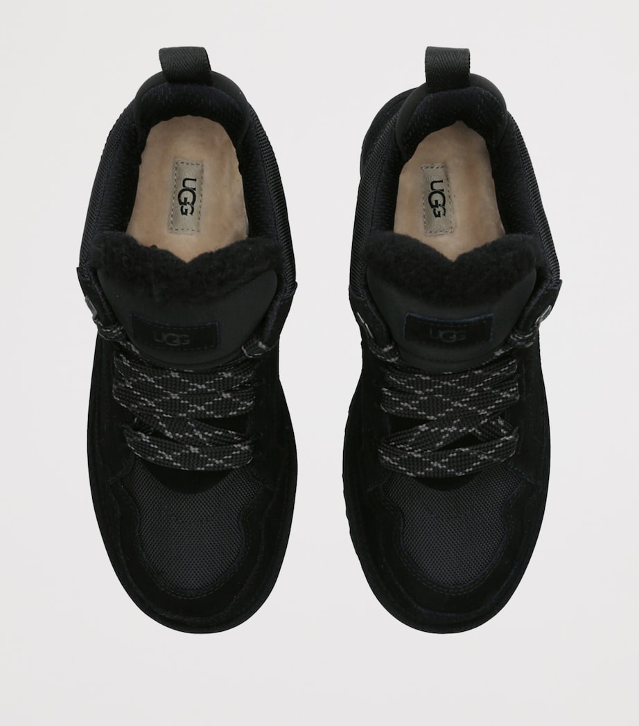 Suede Lowmel Sneakers BLACK Image 4