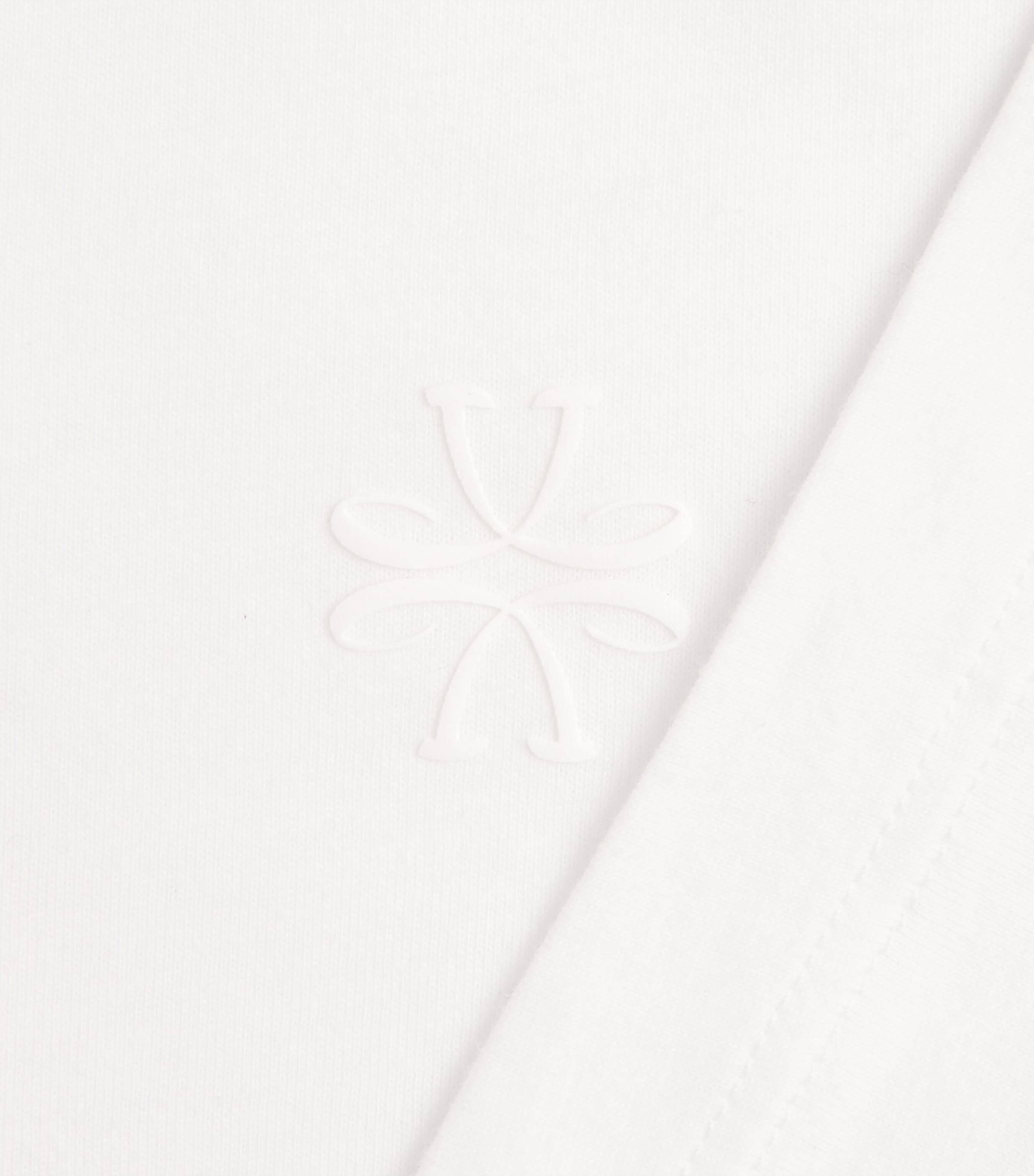Jacob Cohën Mens Cotton Emblem Logo T-Shirt Optical White Image 6