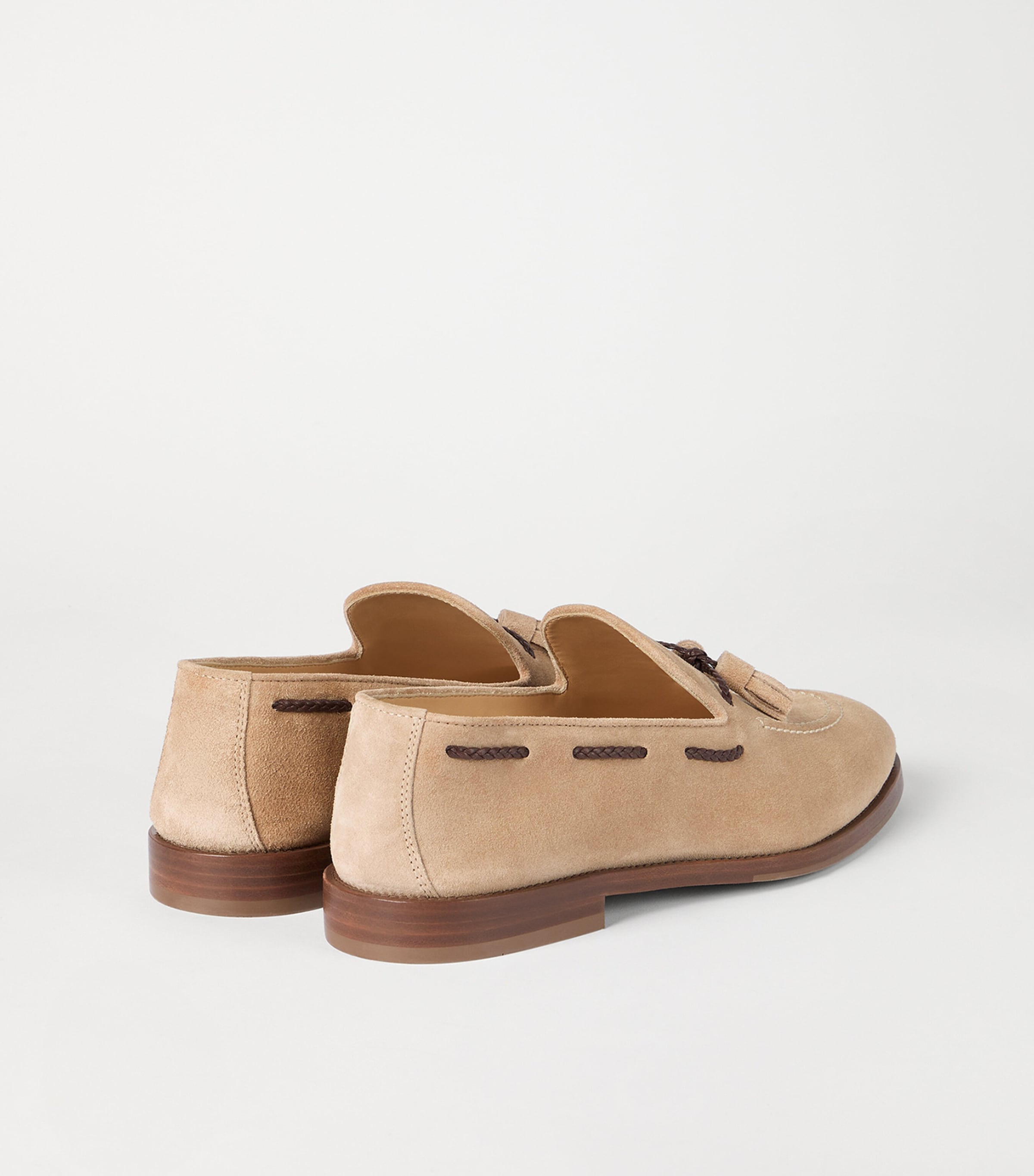 Brunello Cucinelli Suede Tassel Loafers Image 5