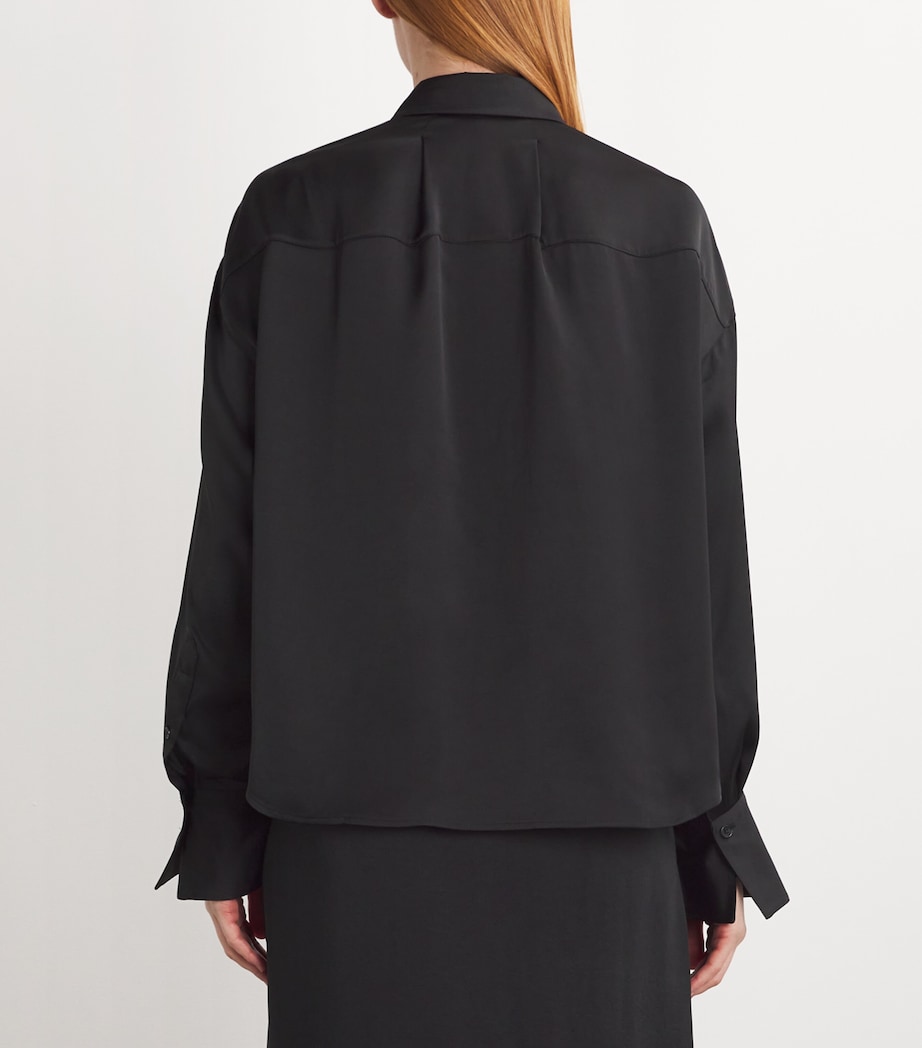 Rag & Bone Womens Martha Straight Jeans Black Image 4