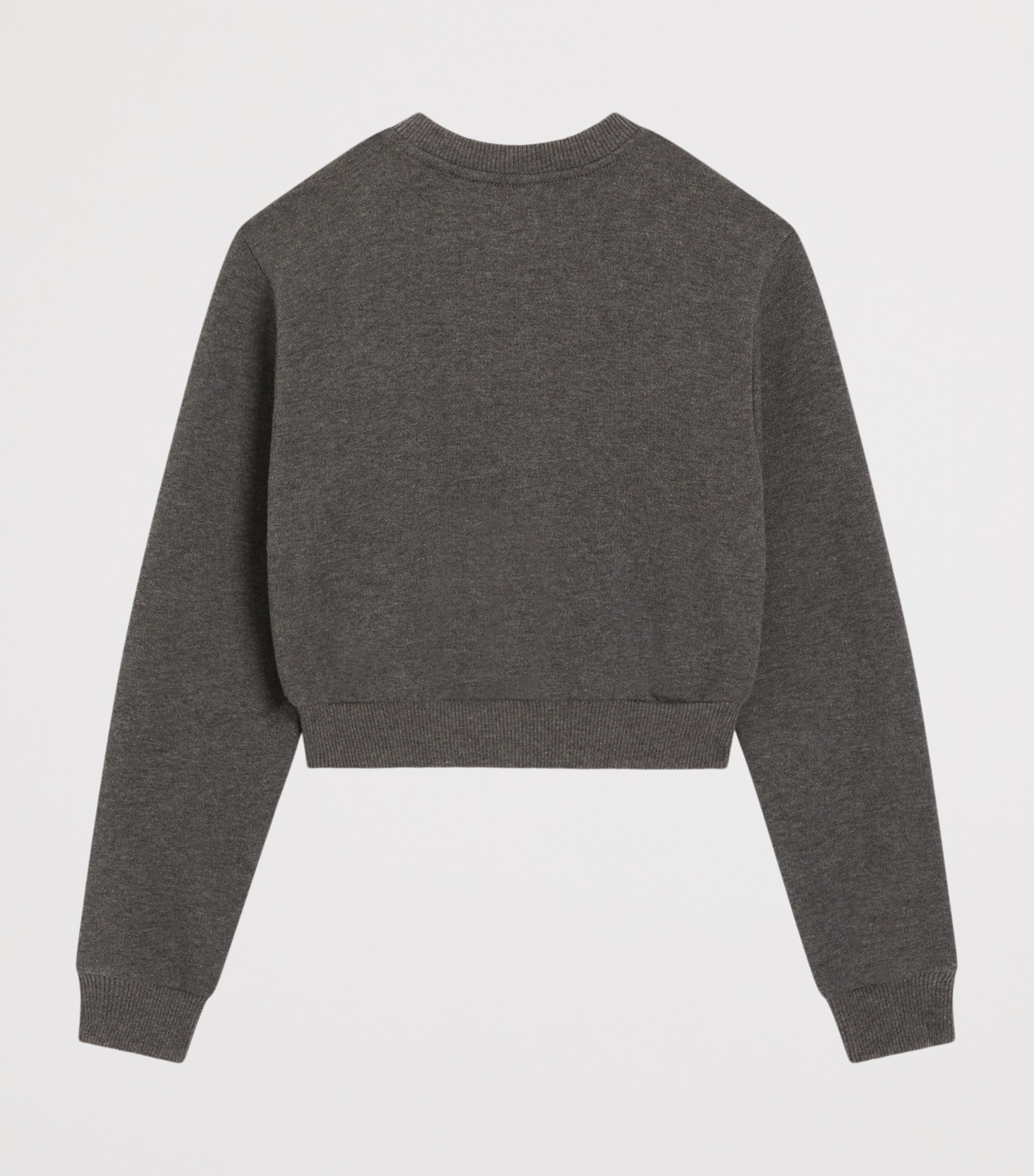 Dolce&Gabbana Kids Cotton Logo Sweatshirt (8-12+ Years) Melange Grey Image 2