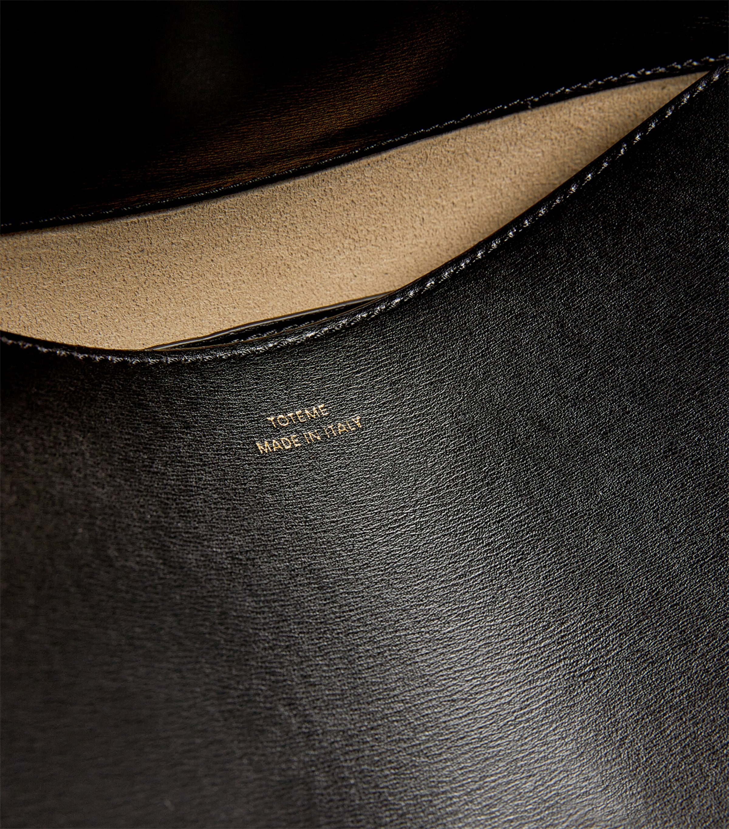 Leather T-Lock Top-Handle Bag BLACK 001 Image 3