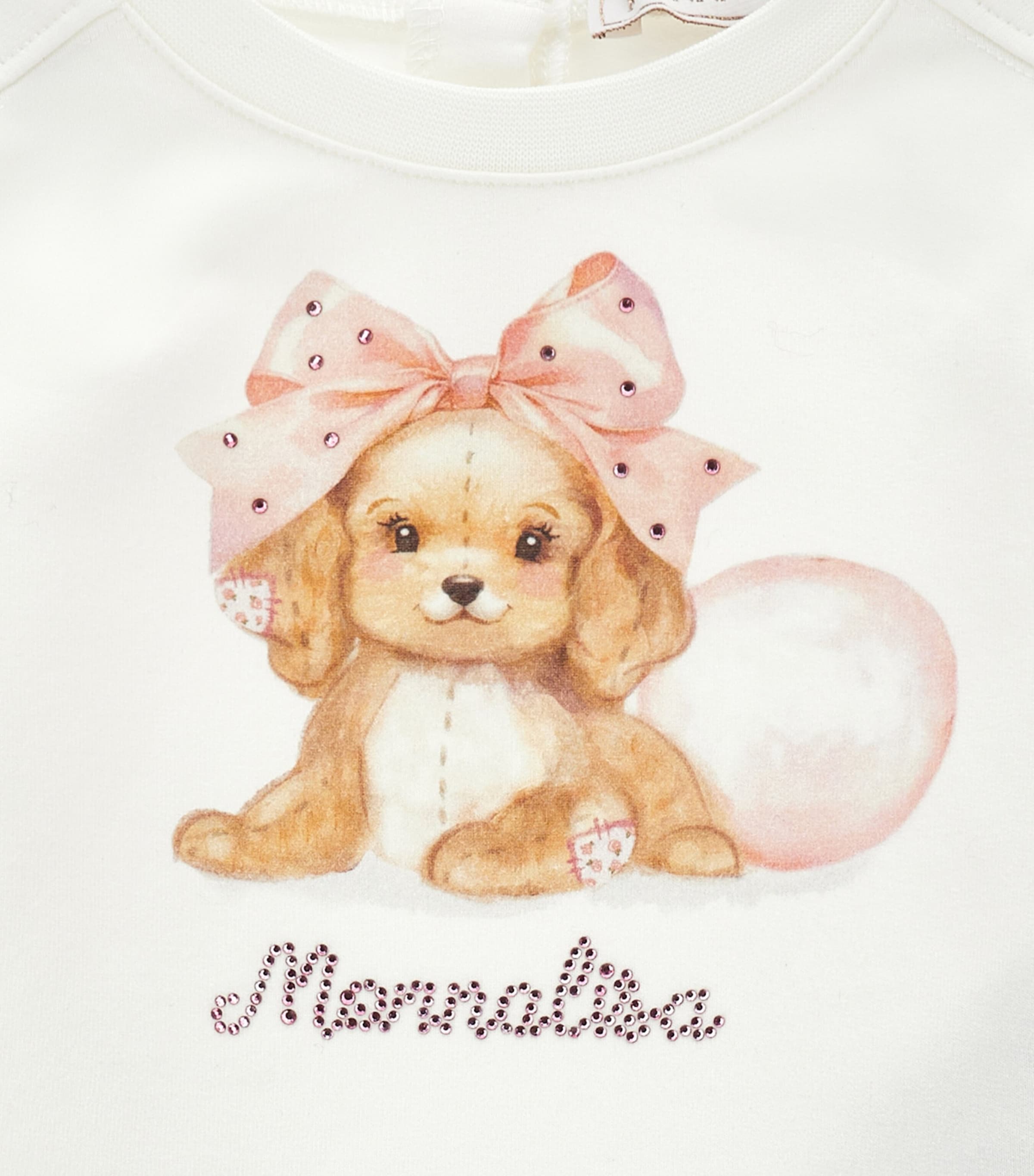 Cotton Puppy Sweatshirt PANNA Image 3