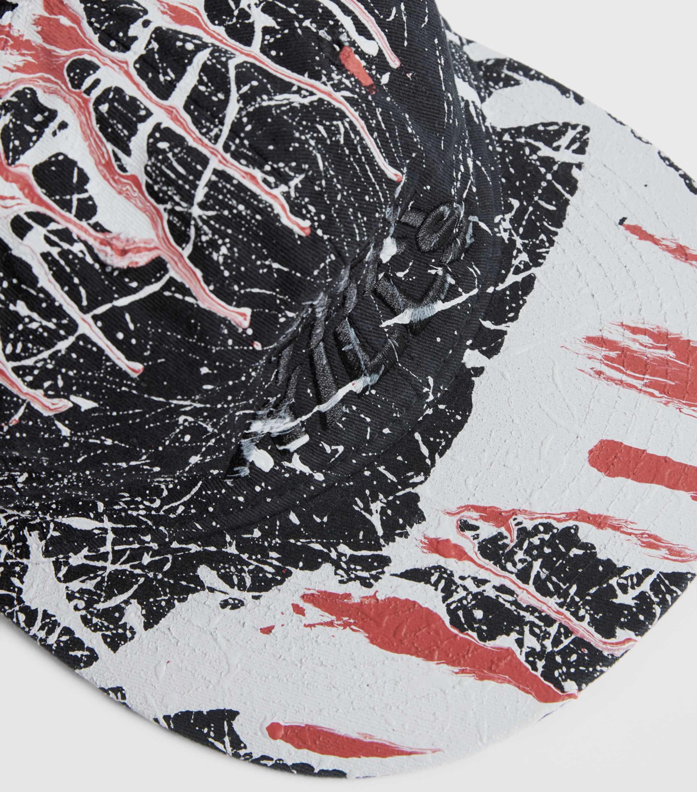 GALLERY DEPT. Cotton Textured Baseball Cap Black Image 4