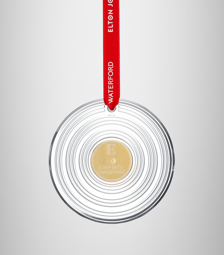 Elton John Vinyl Ornament CLEAR Image 3