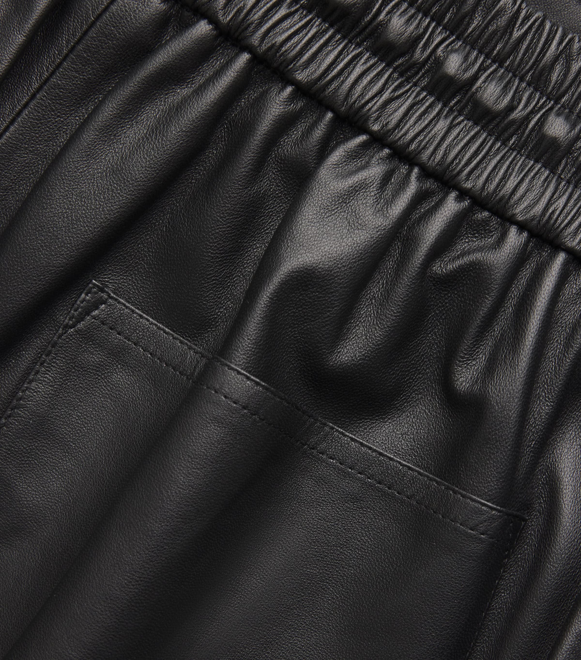 Lambskin Wide-Leg Trousers C99 Image 5