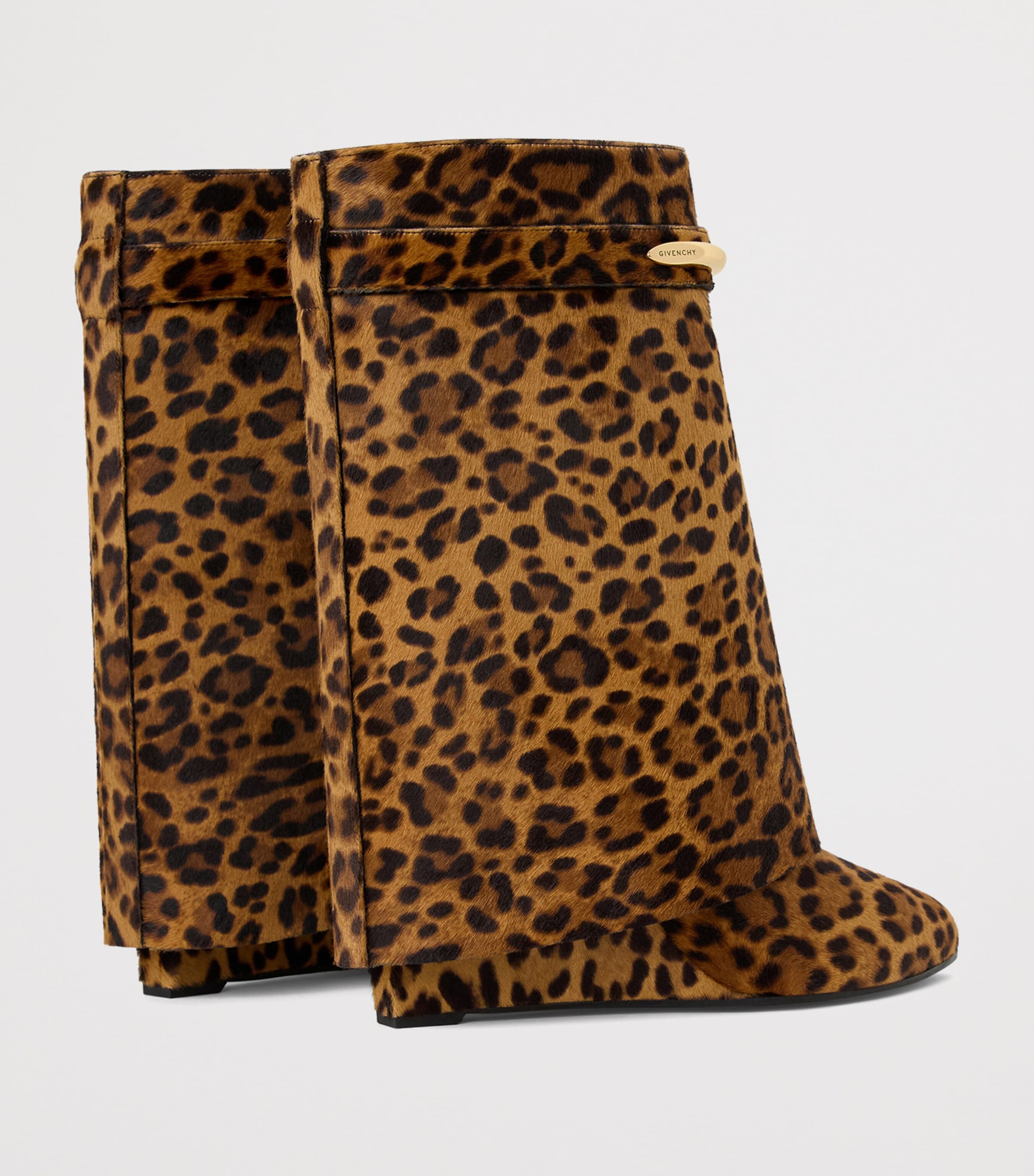 Givenchy Leather Shark Ankle Boots 90 Image 4