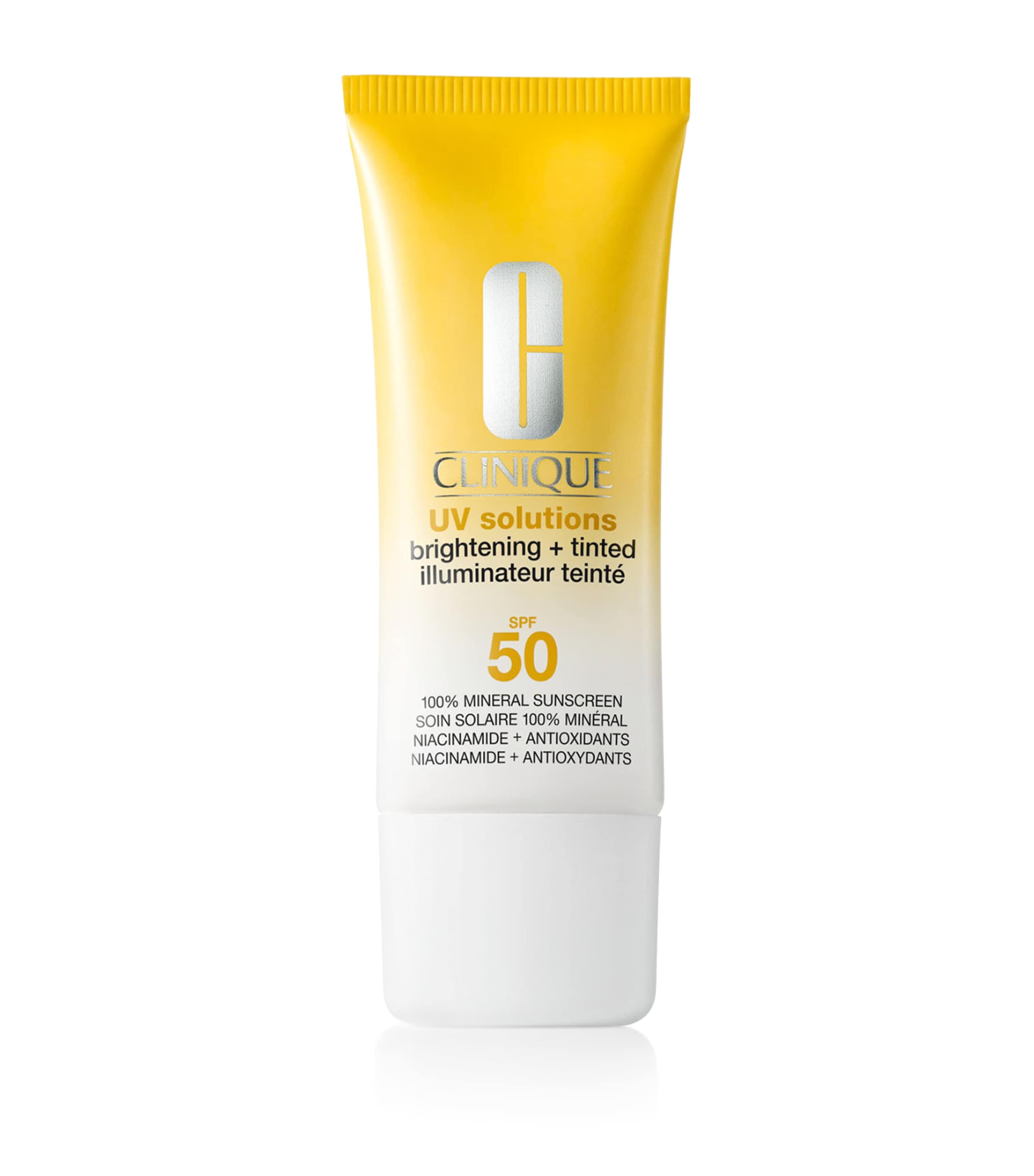 Clinique UV Solutions Brightening + Tinted Sunscreen SPF 50 (40ml) - Medium Medium Image 1