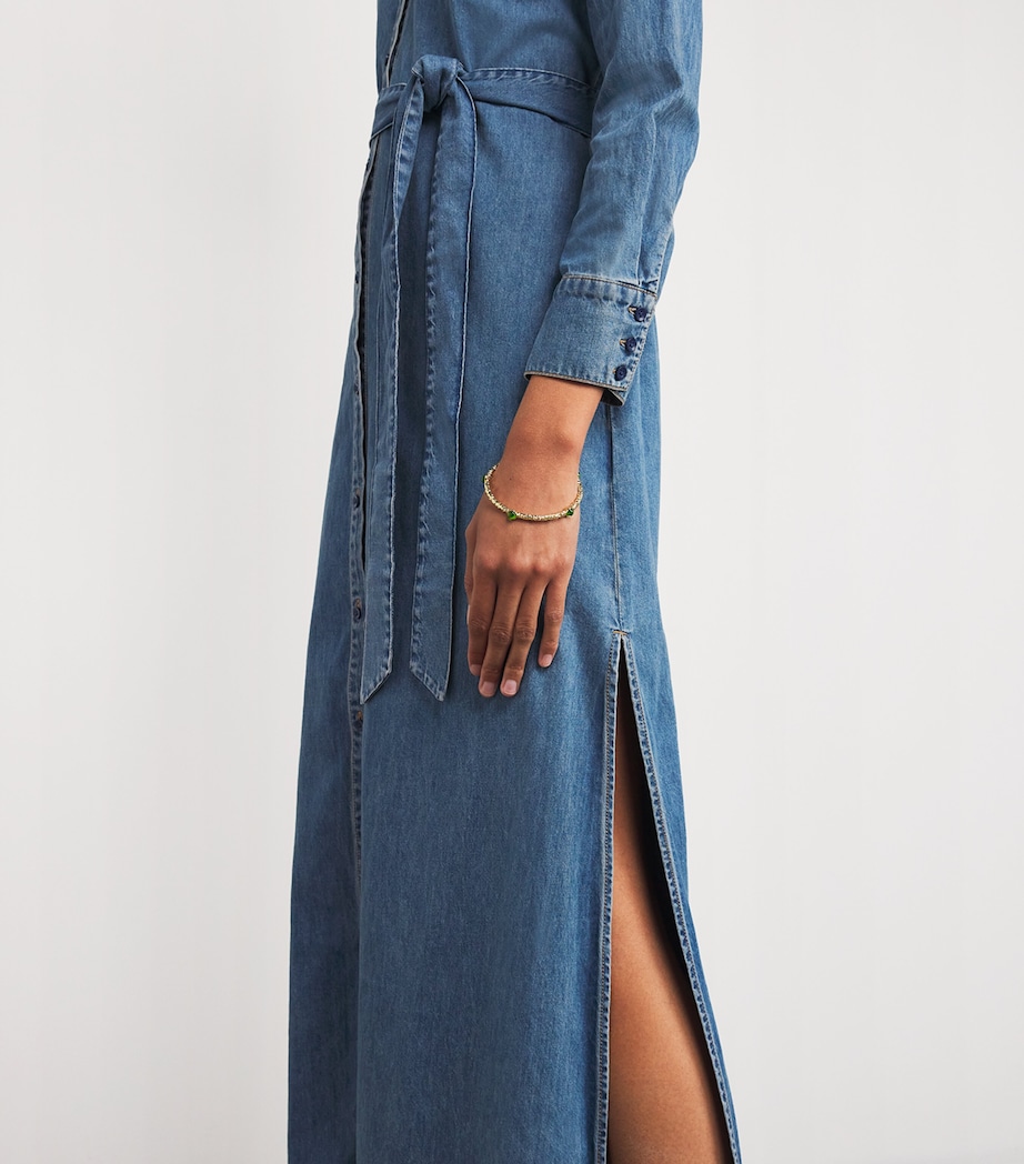 Denim Chassidy Maxi Dress J415 VINTAGE BLUE Image 6