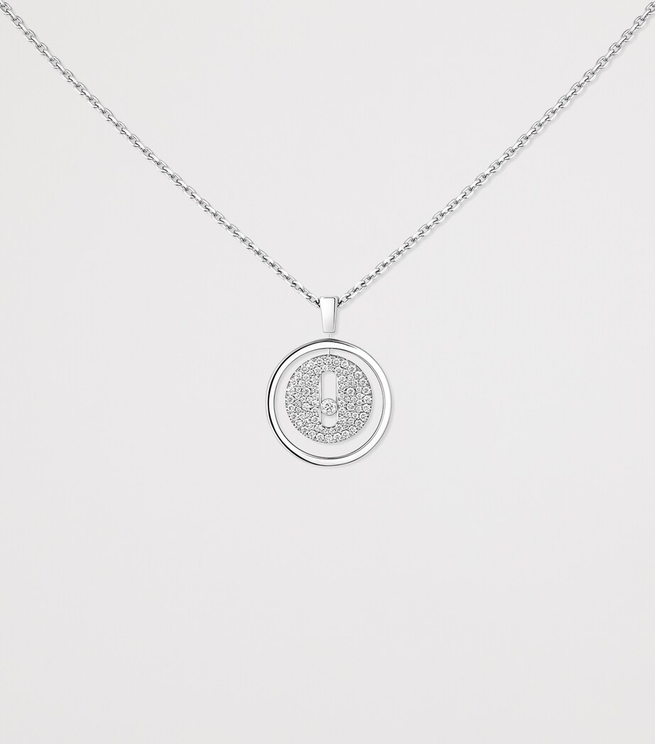 Messika Lucky Move White Gold and Diamond Necklace (0.24ct) White Gold Image 3