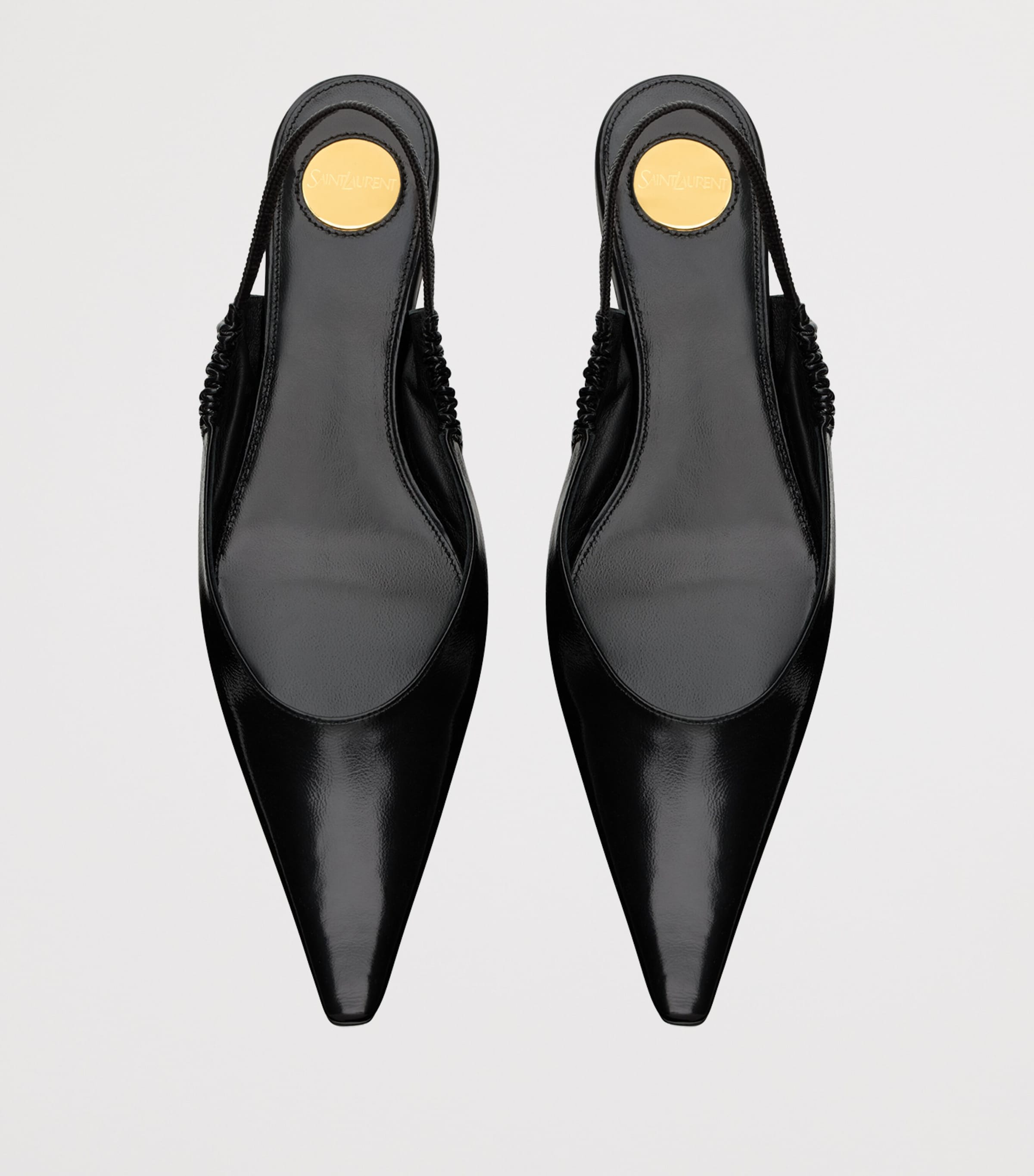 Leather Anne-Marie Slingback Flats 1000 Image 2