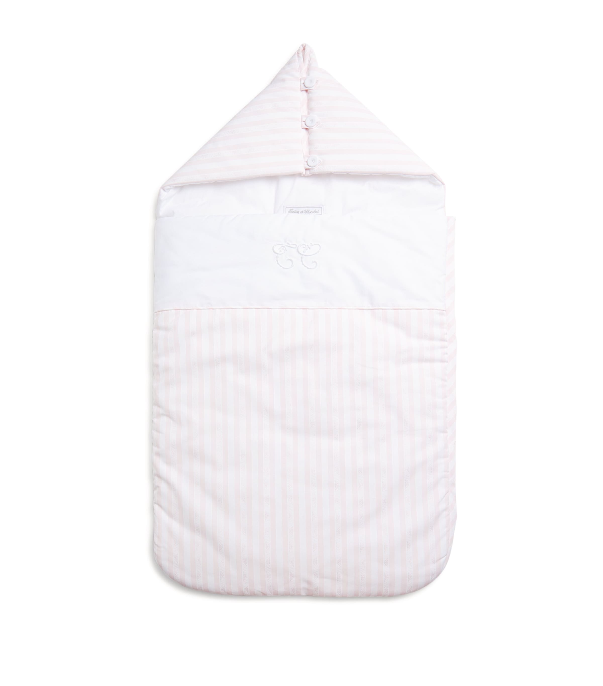 Embroidered Sleeping Nest PINK Image 1