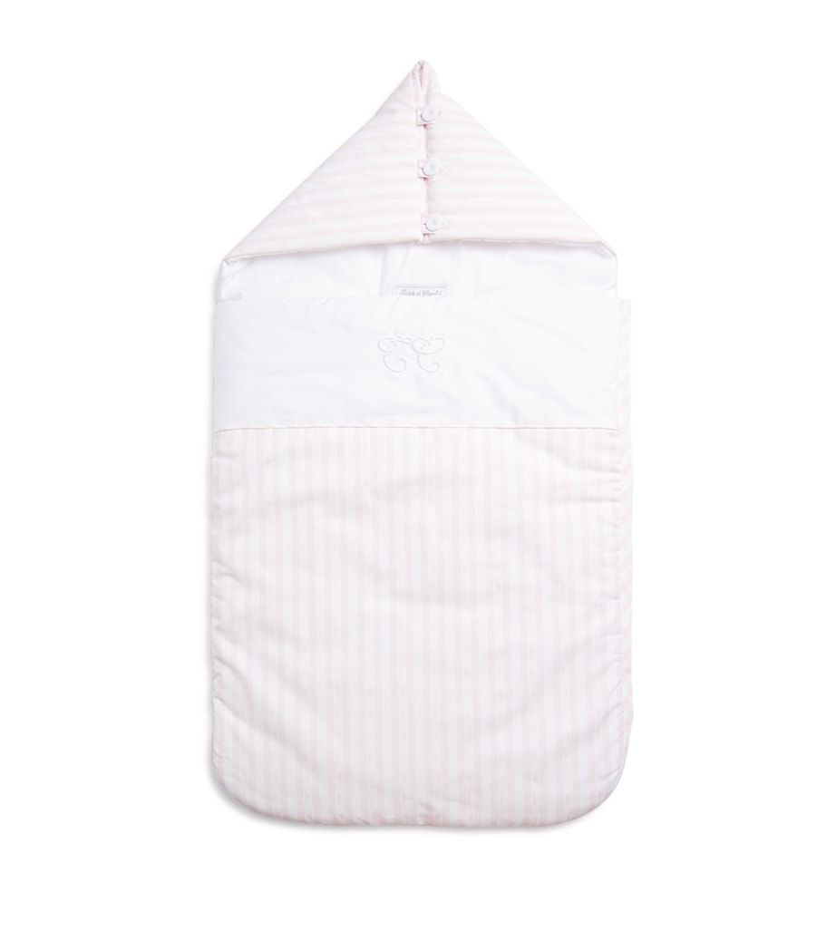 Embroidered Sleeping Nest PINK Image 1