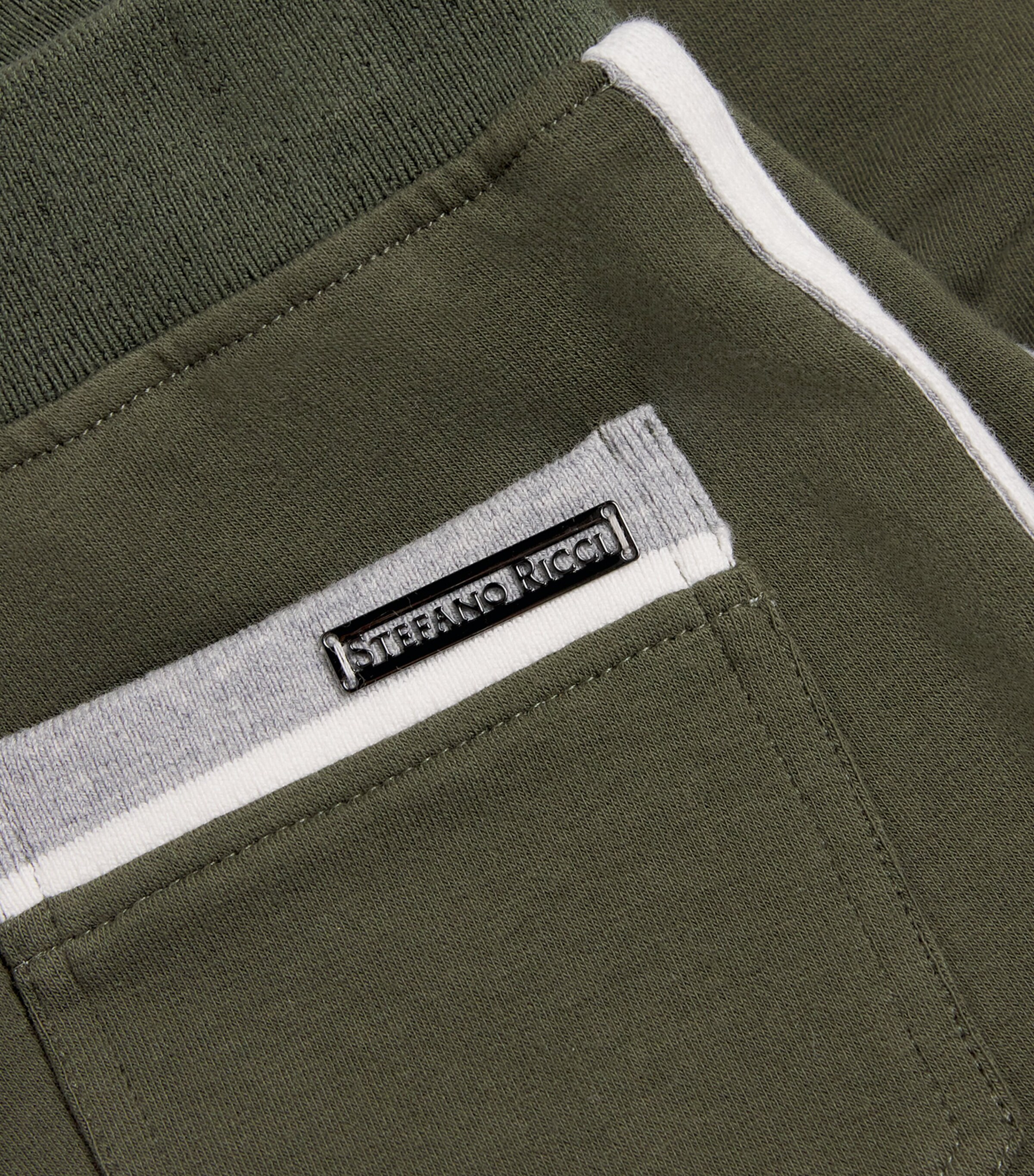 Stretch-Cotton Sweatpants (4-16 Years) 3325 Image 3