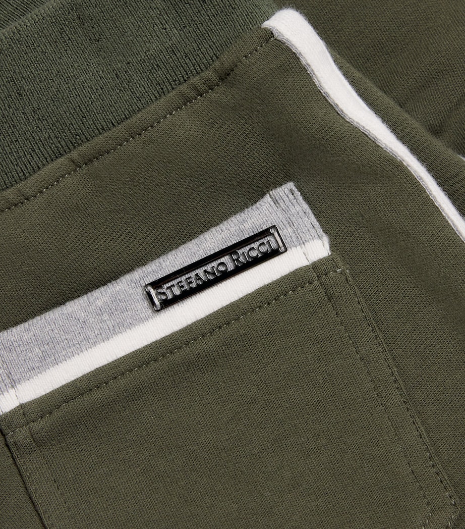 Stretch-Cotton Sweatpants (4-16 Years) 3325 Image 3