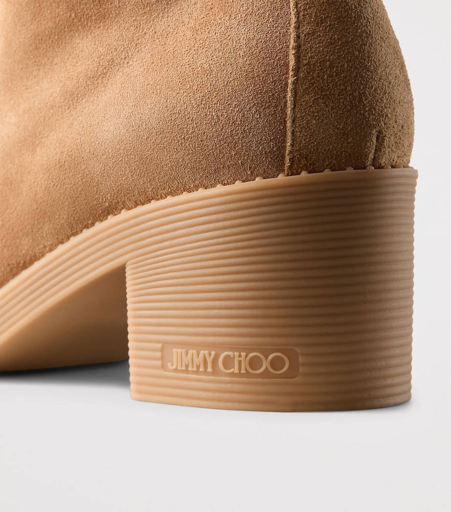 Hali 60 Suede Shearling Boots TOFFEE/TOFFEE Image 2