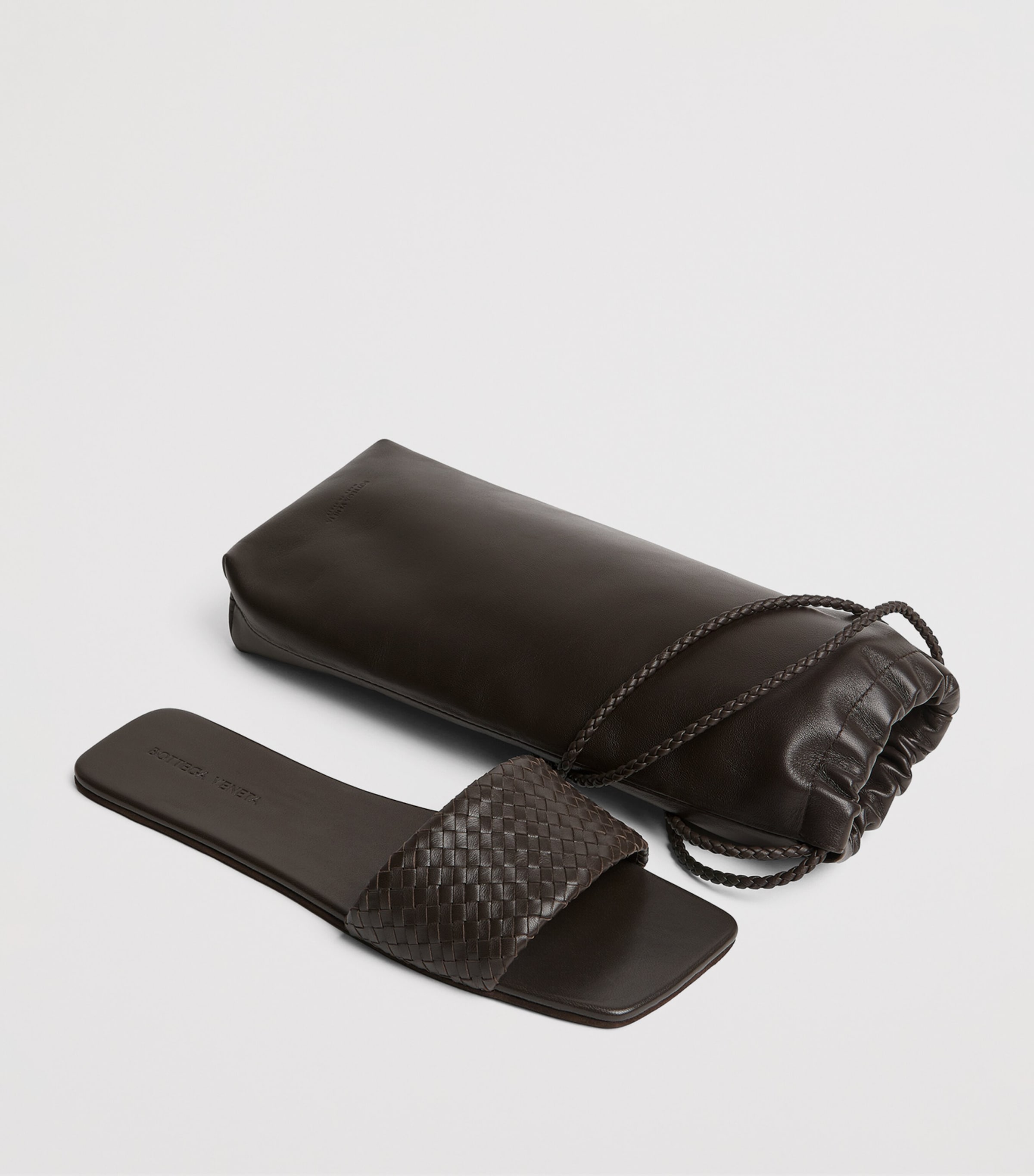 Bottega Veneta Lambskin Travel Mules Image 3