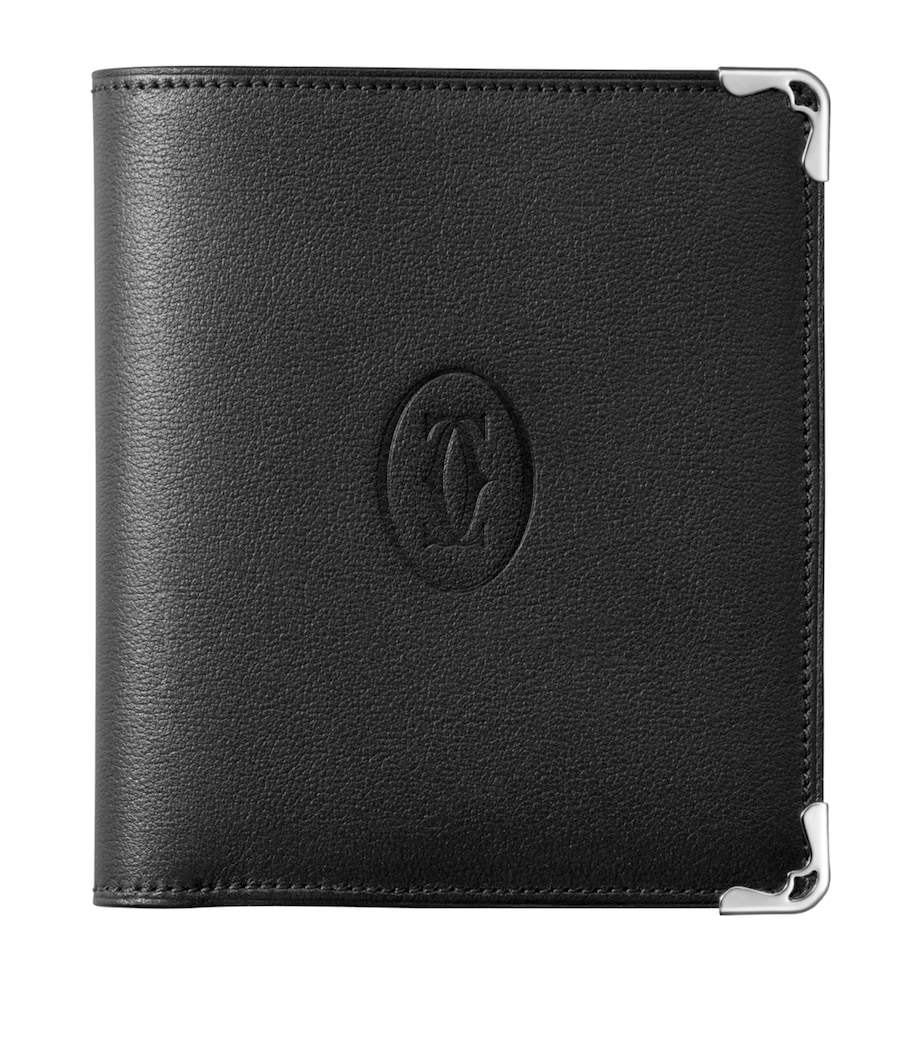 Leather Must de Cartier Wallet BLACK Image 1