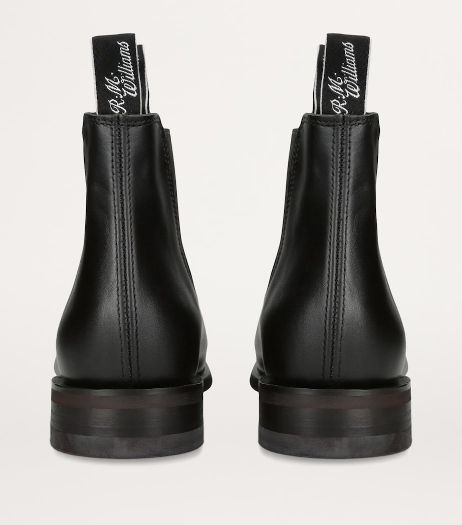 Leather Ankle Boots BLACK Image 2