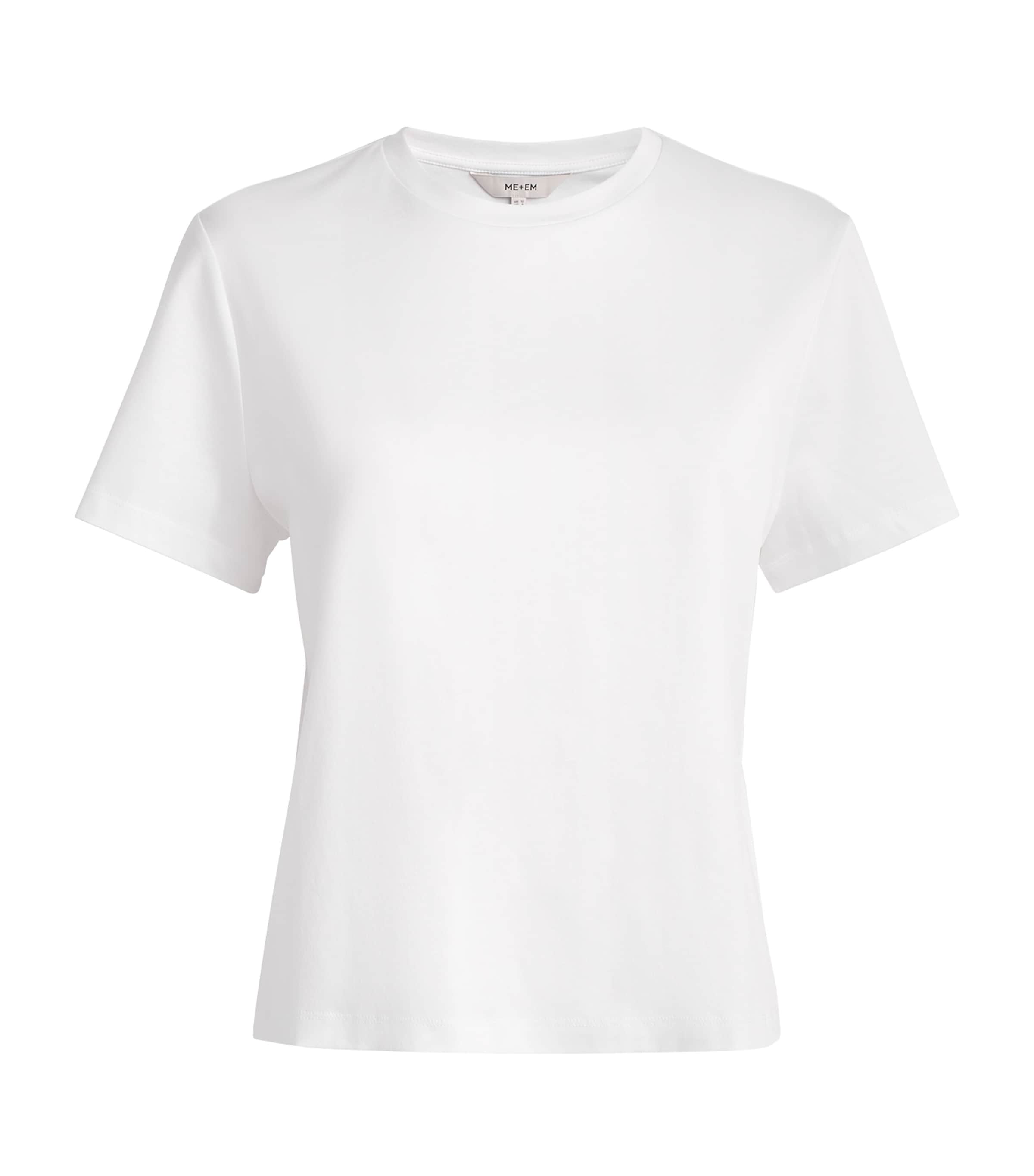 Organic Cotton Relaxed T-Shirt BRIGHT WHITE Image 1