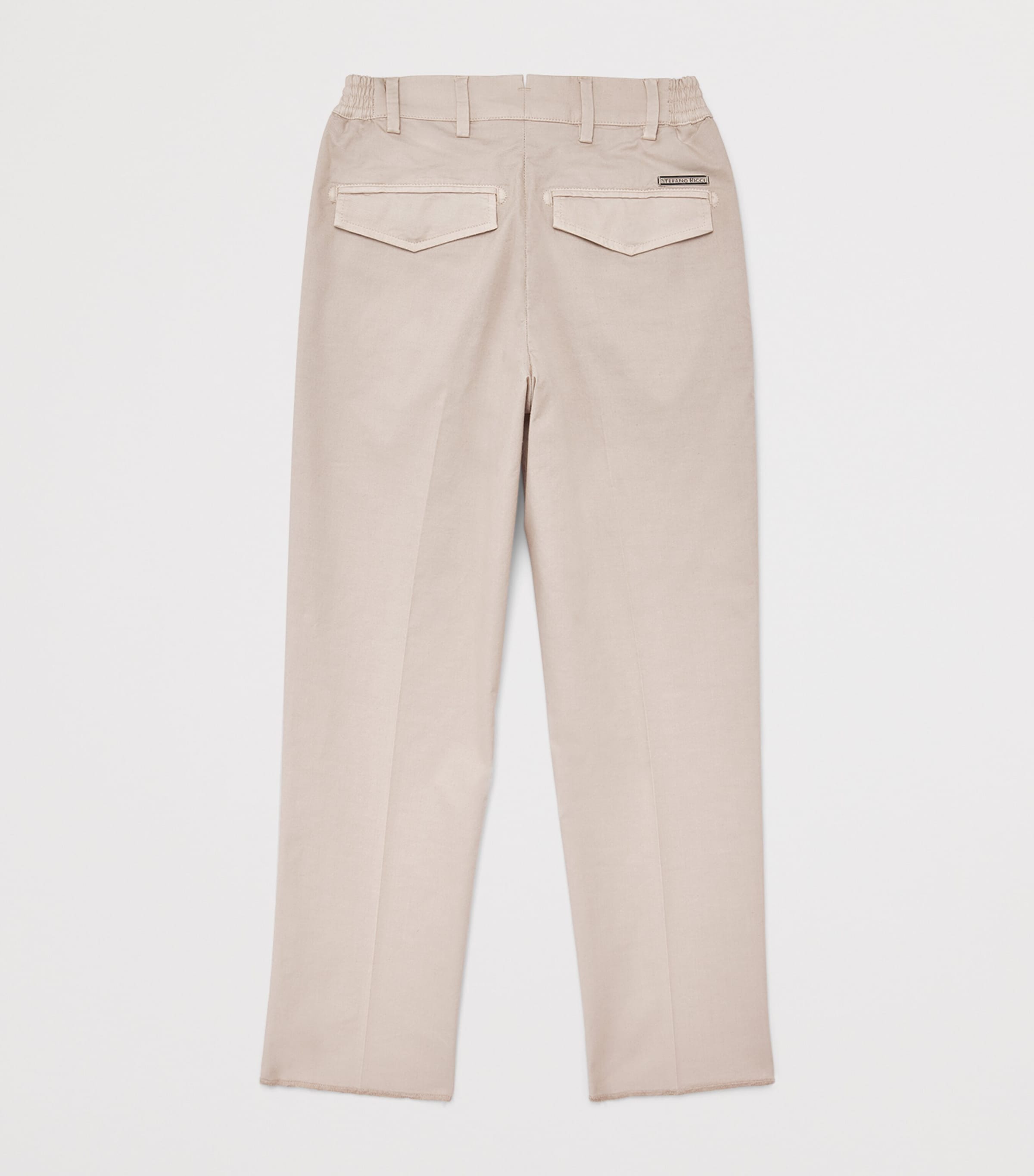 Stefano Ricci Kids Drawstring Trousers (6-16 Years) Beige Image 2