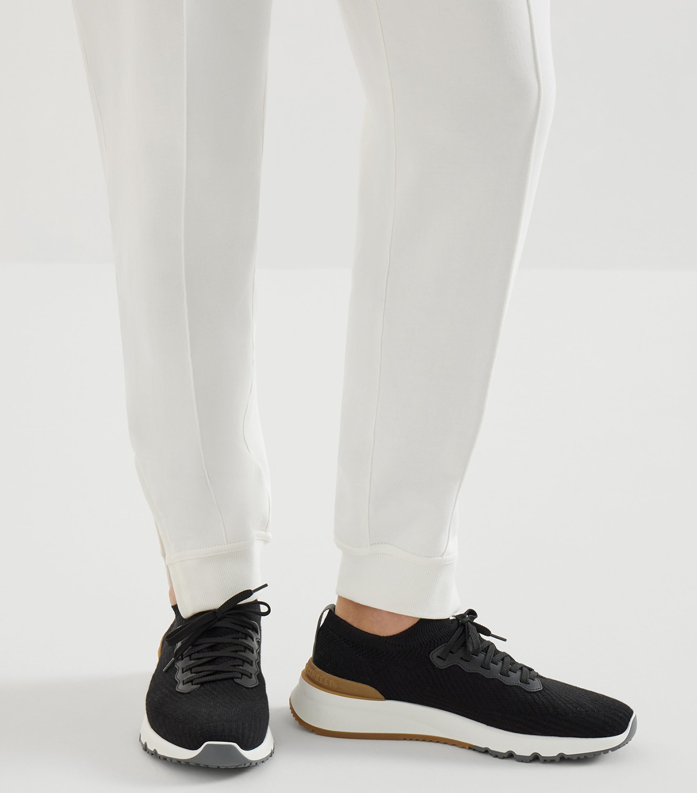 Brunello Cucinelli Cotton Knitted Sneakers Image 4