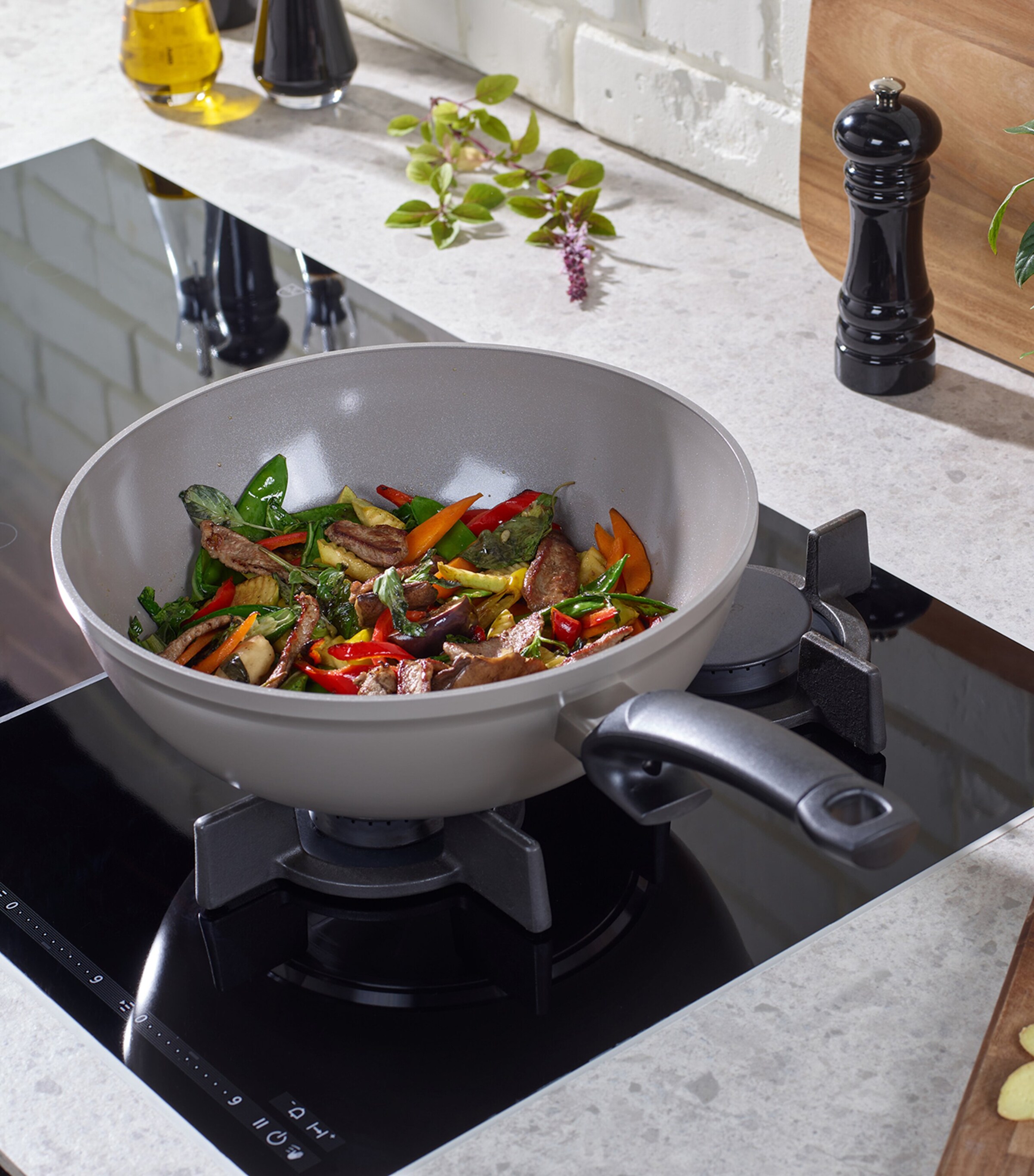 Ceratal Wok (28cm) GREY Image 9