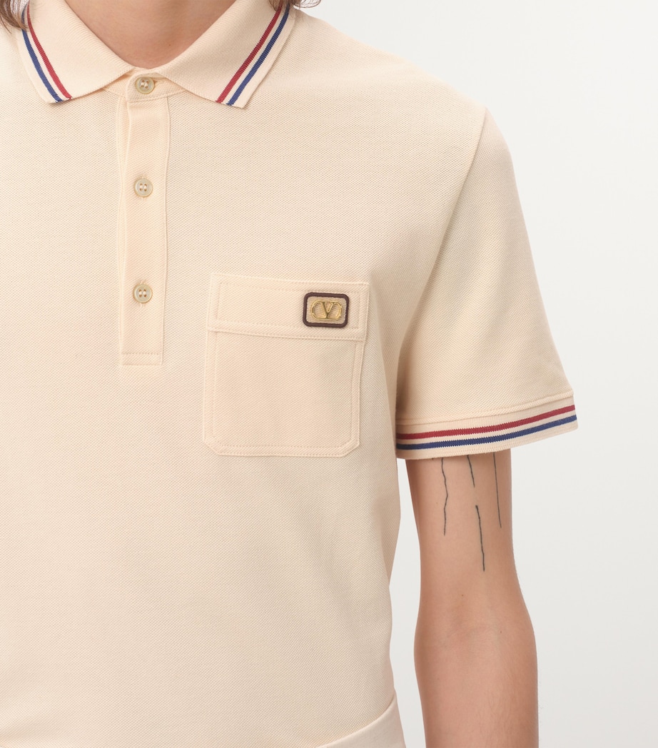 VLogo Signature Polo Shirt 581 Image 4