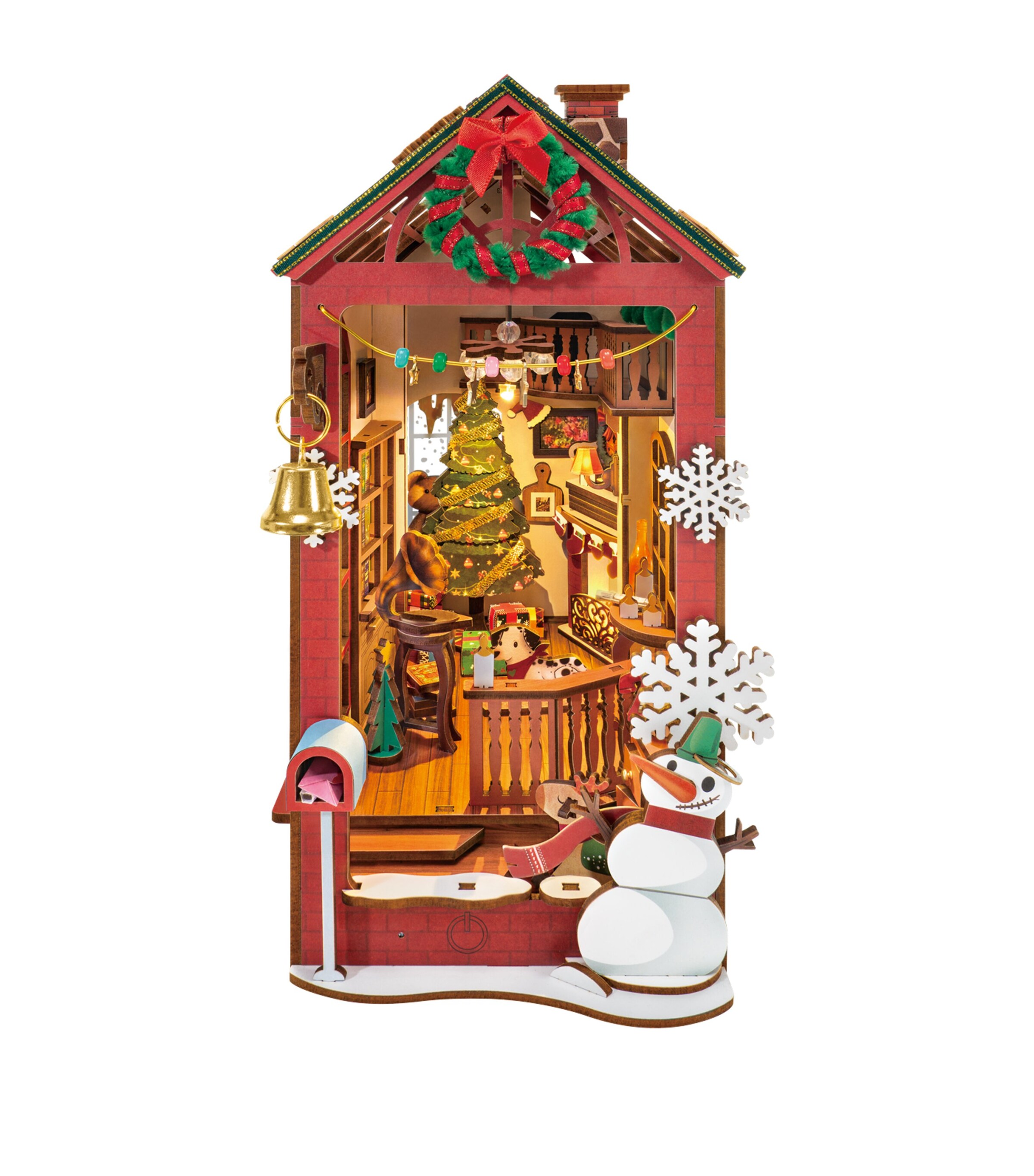 Robotime Christmas Indoor Scene Set | Toys | Building & Construction Toys Robotime Christmas Indoor Scene Set | Toys | Building & Construction Toys
