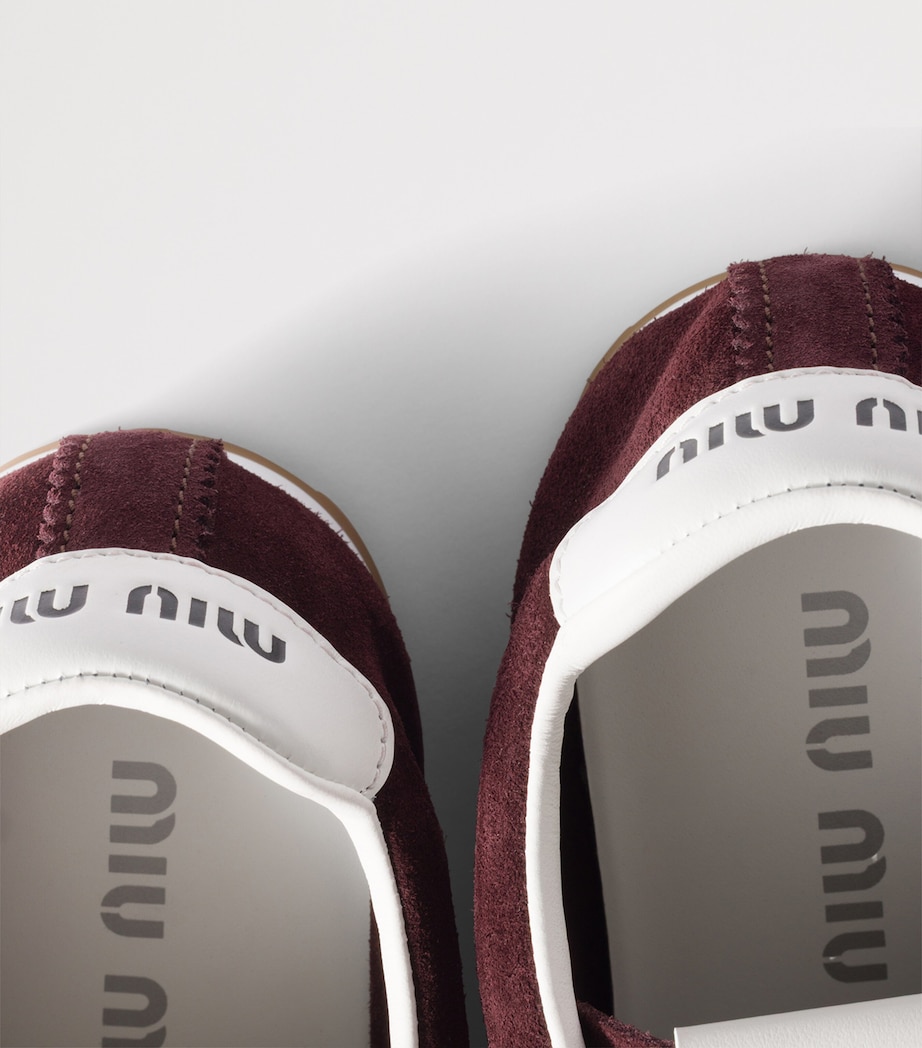 Suede Plume Sneakers F0007 Image 5