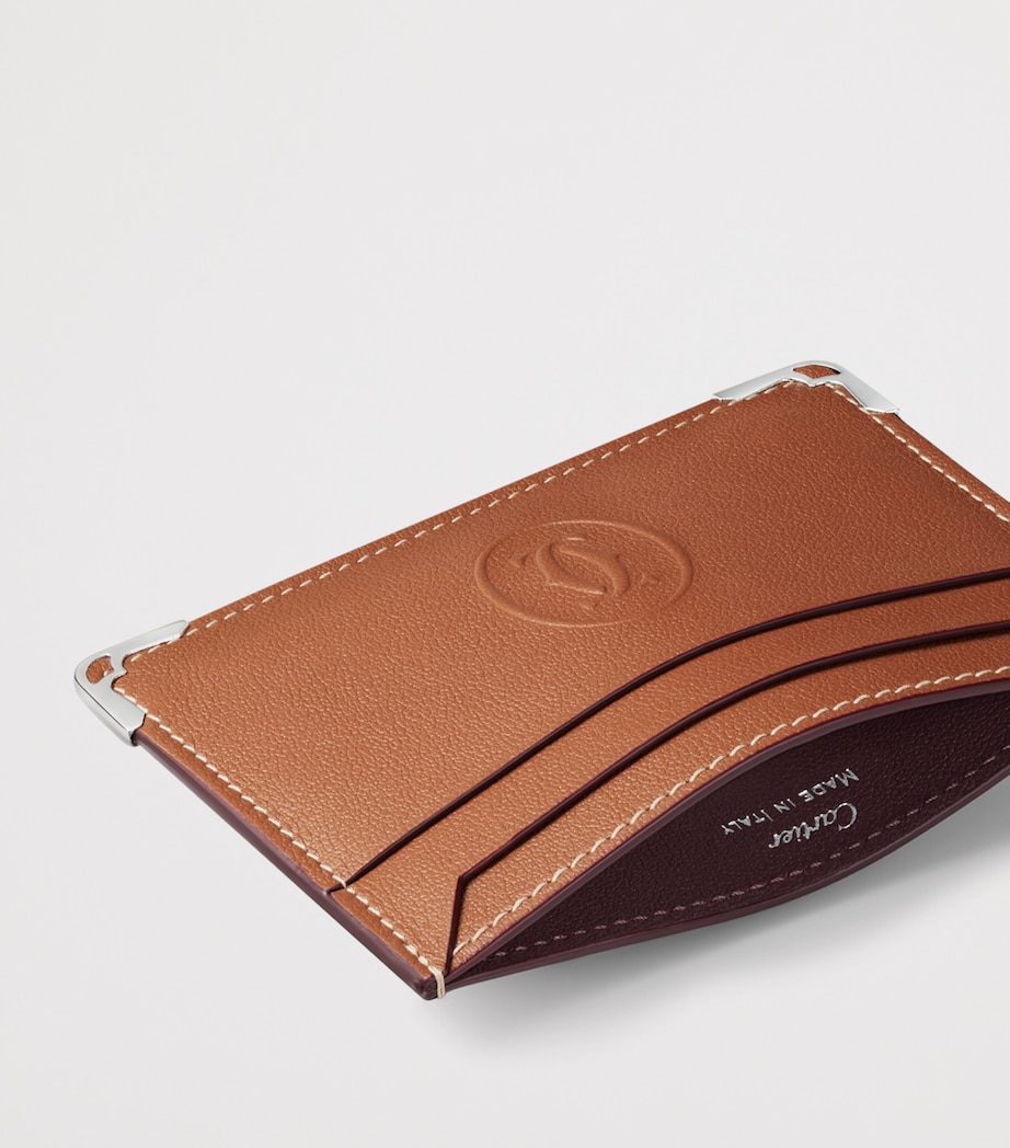 Cartier Leather Must de Cartier Card Holder Caramel Image 3